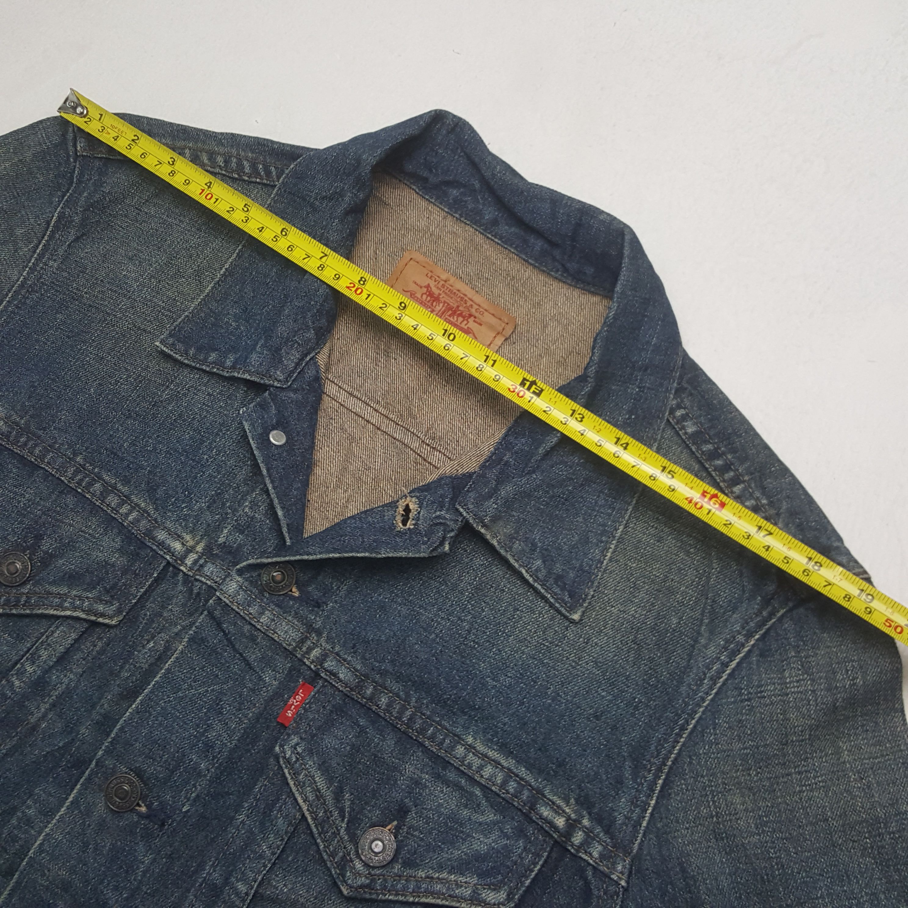 Levi's Vintage Levi's American Denim Bikers Jacket C302N21 Size US M / EU 48-50 / 2 - 5 Thumbnail