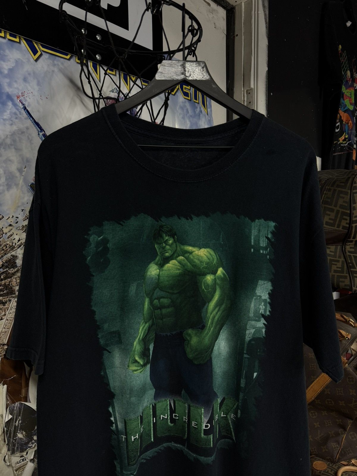 Vintage Vintage 00’ Incredible Hulk Movie Promo Tee Shirt Large Size US L / EU 52-54 / 3 - 9 Thumbnail