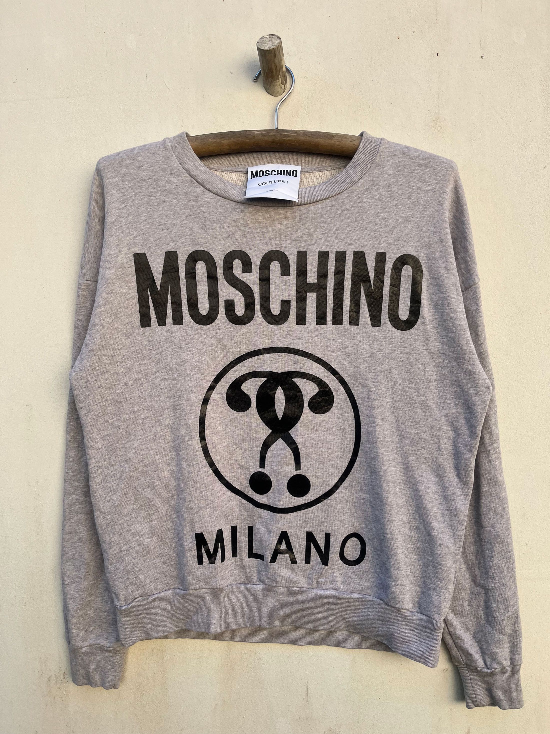 Moschino Moschino Couture Milano Warm Shirt Sweater Size XS / US 0-2 / IT 36-38 - 1 Thumbnail