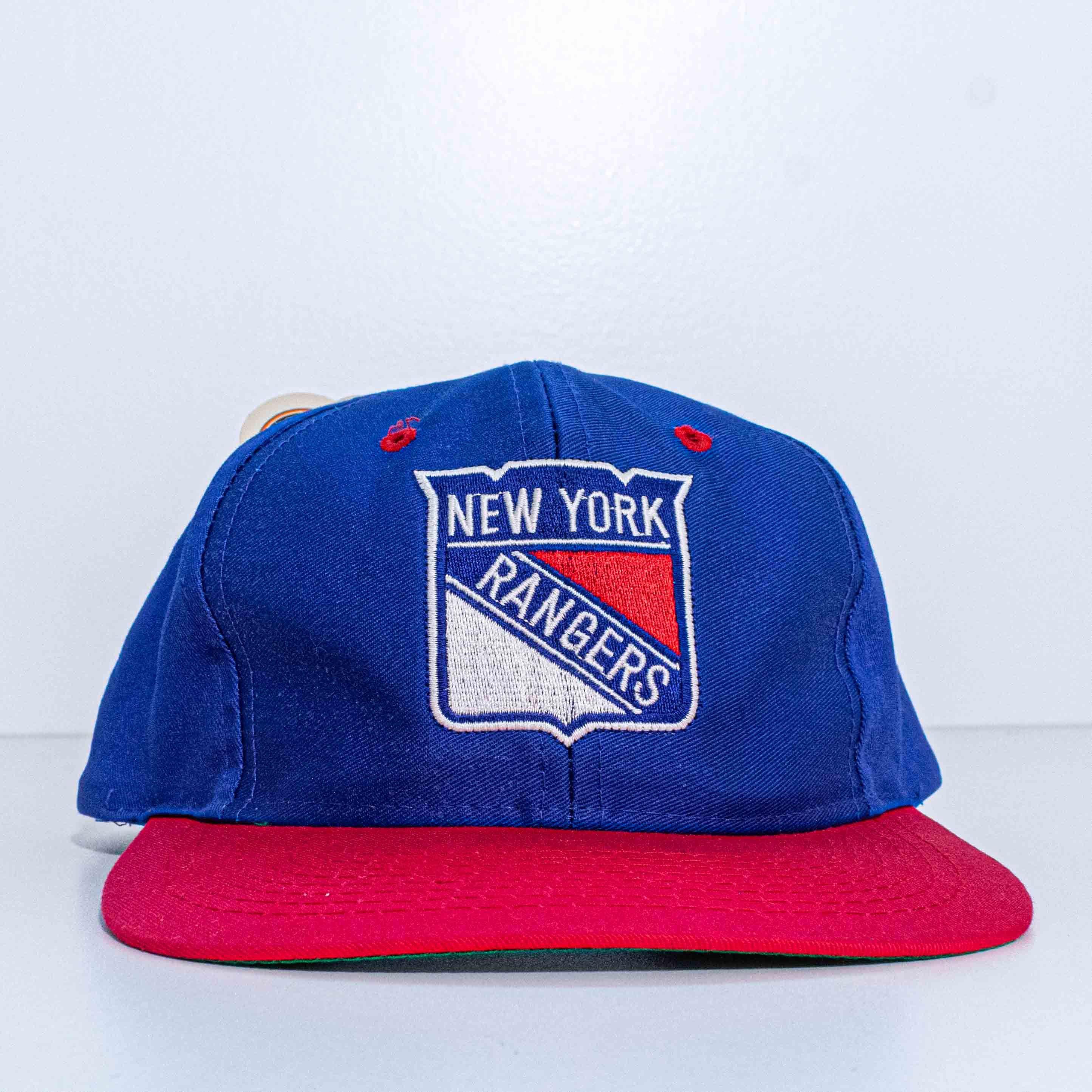NHL New York Rangers Plain Logo AJD NHL Snapback Hat Size ONE SIZE - 2 Thumbnail