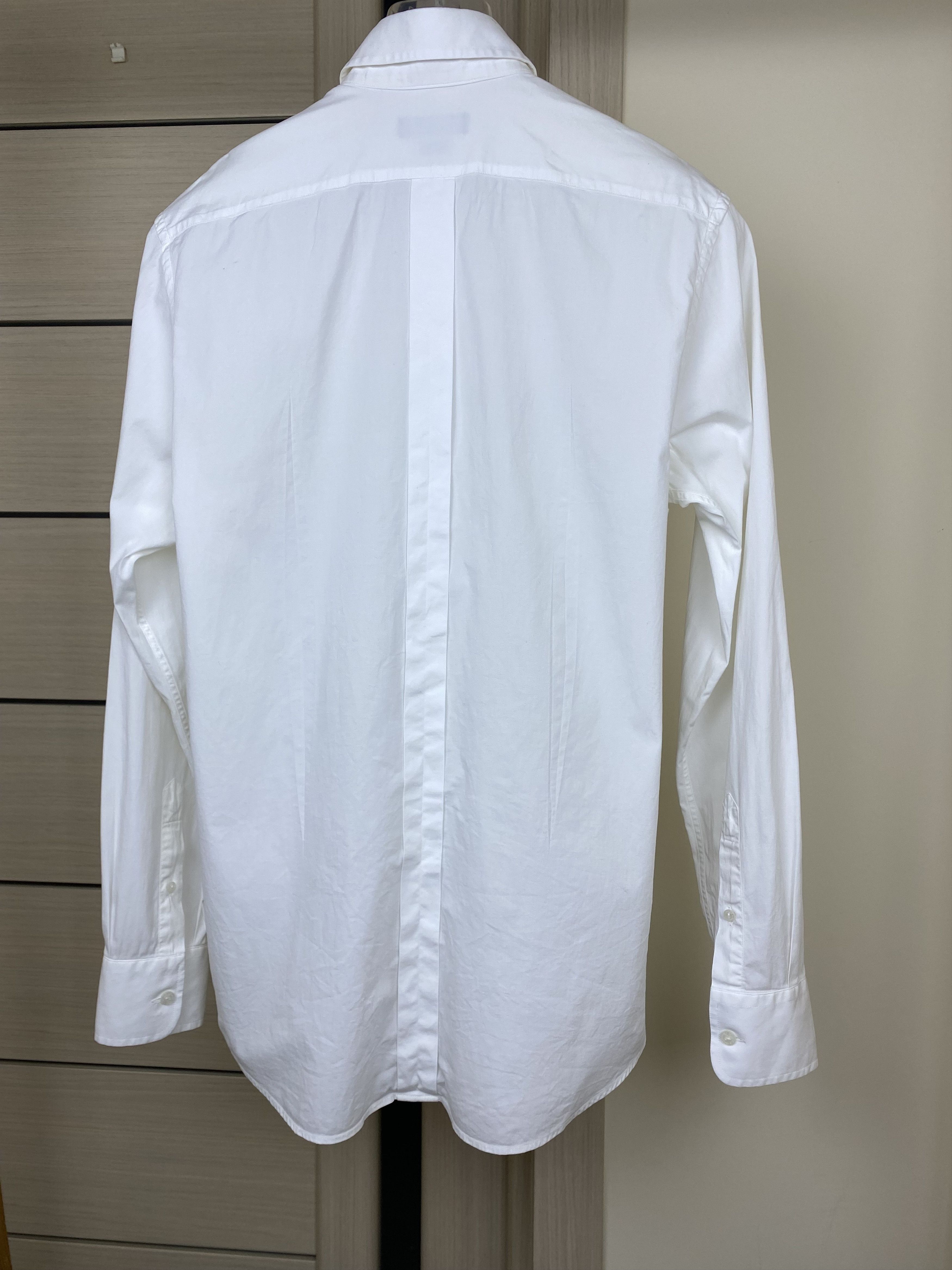 Dolce & Gabbana Classic white cotton slim-fit Dolce & Gabbana gold shirt Size US M / EU 48-50 / 2 - 7 Thumbnail