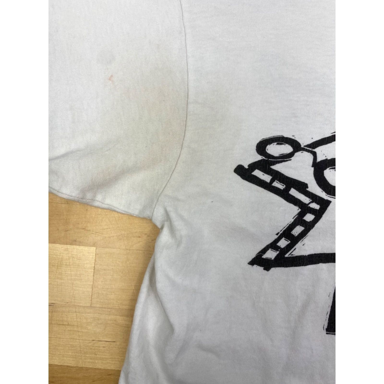 Vintage VINTAGE Range Bleu T-Shirt Men XL White Fish Theme Fisherman Graphic 90s? No decade provided; keep accurate. Size US XL / EU 56 / 4 - 3 Thumbnail