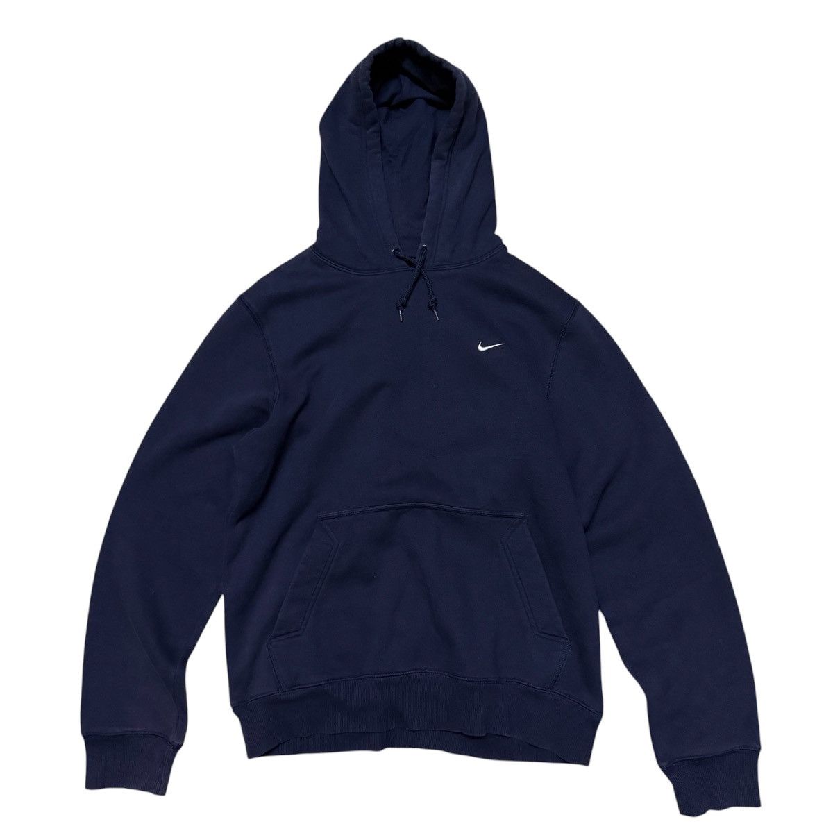 Nike Y2K Navy Blue Nike Hoodie Small Logo Size US M / EU 48-50 / 2 - 1 Thumbnail