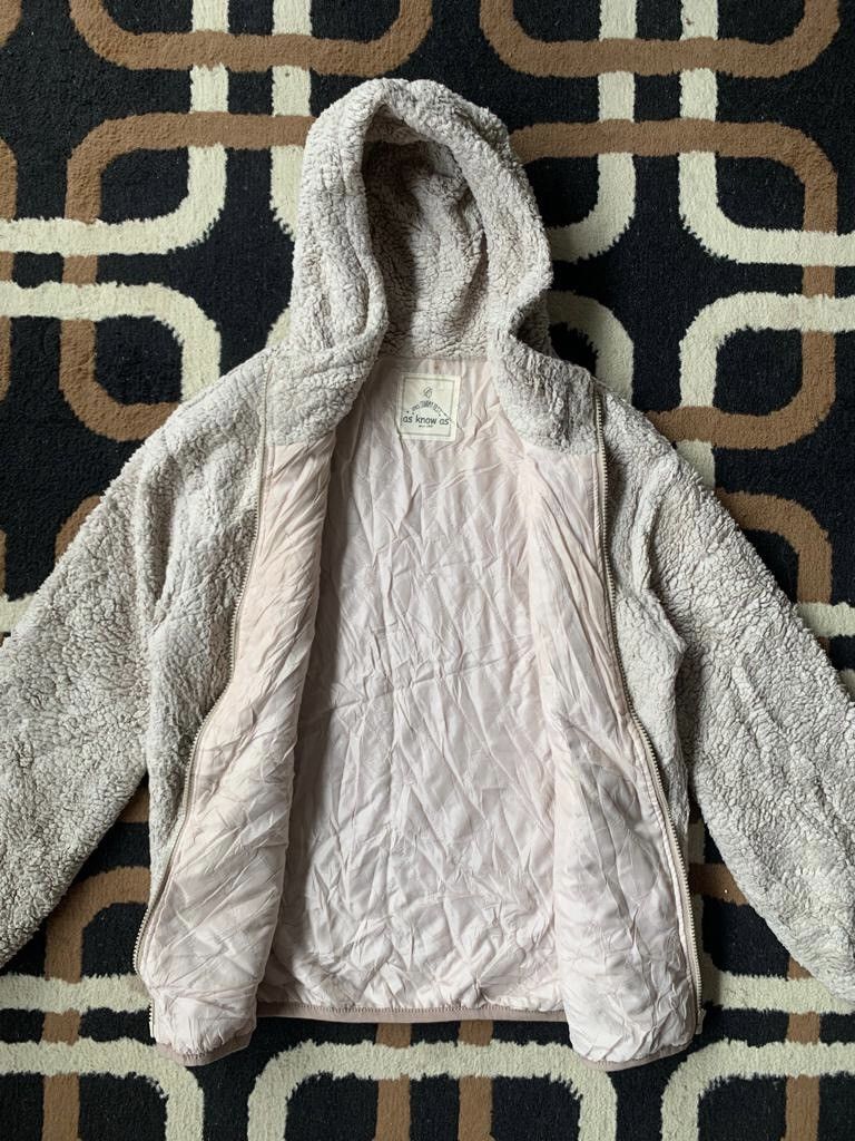 Japanese Brand GU deep Pile Fleece Zipper Jacket Size M / US 6-8 / IT 42-44 - 5 Thumbnail