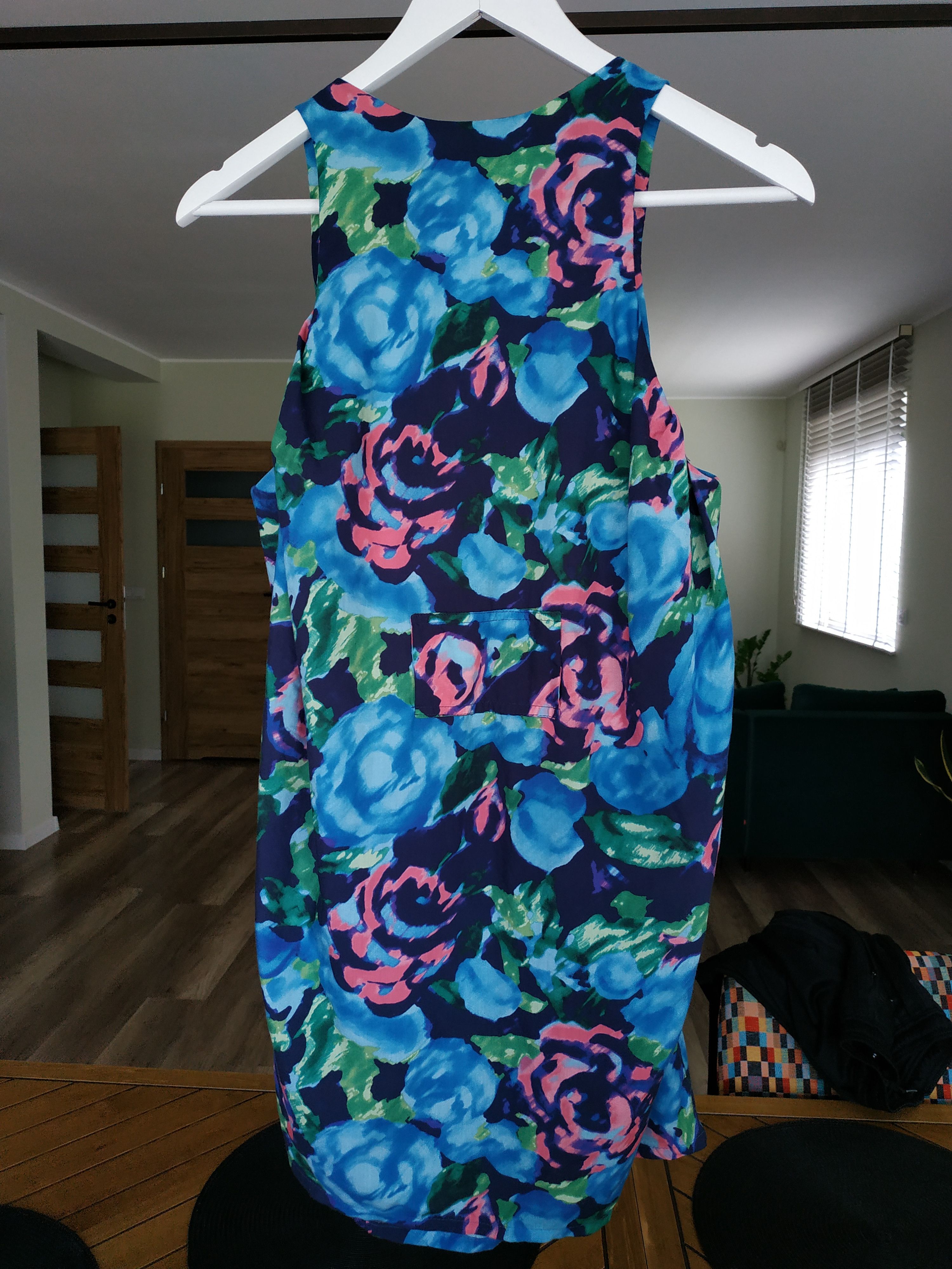 Acne Studios × Designer Acne Big Flower Print Women's Mini Dress, s. 36 (SMALL) Size S / US 4 / IT 40 - 2 Thumbnail
