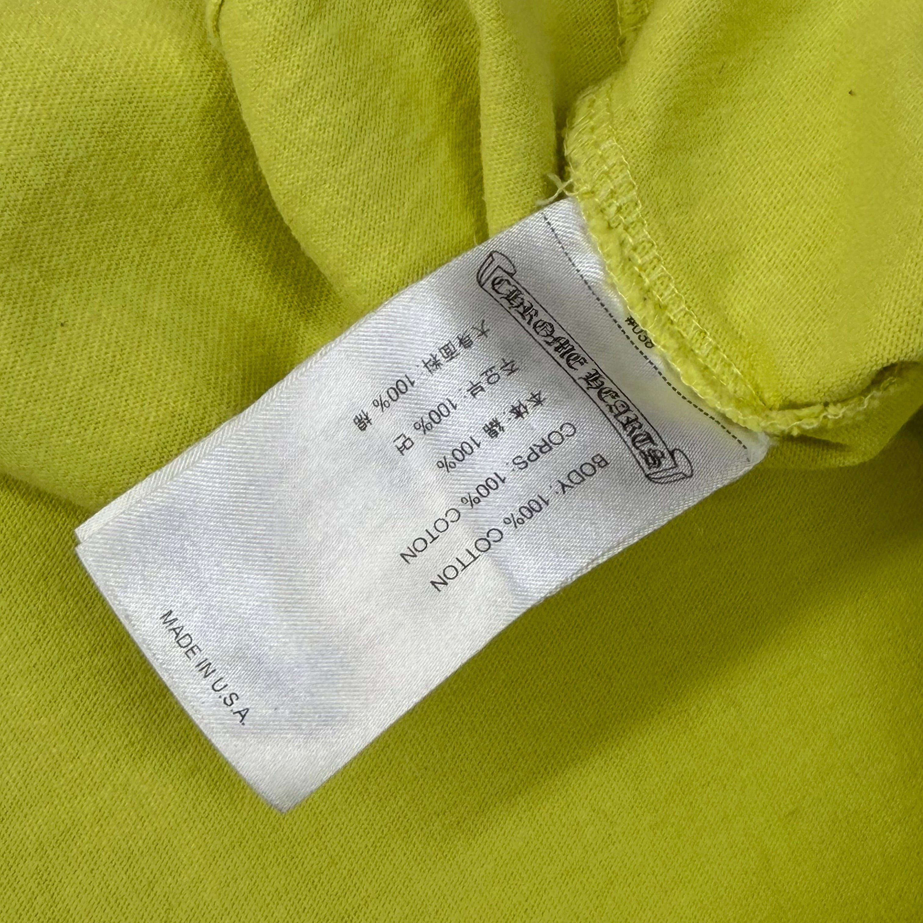 Chrome Hearts Chrome Hearts Matty Boy "Link" Tee Neon XL Size US XL / EU 56 / 4 - 4 Thumbnail