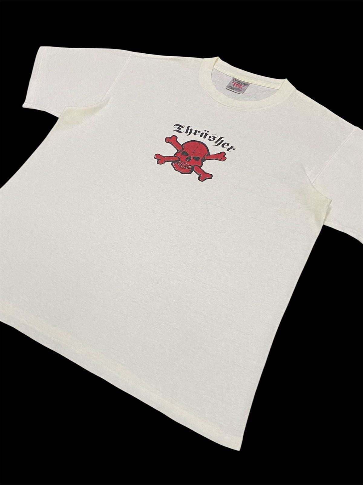 Thrasher × Vintage Vintage Thrasher Skull 1993 Skete Tee Size US L / EU 52-54 / 3 - 18 Thumbnail