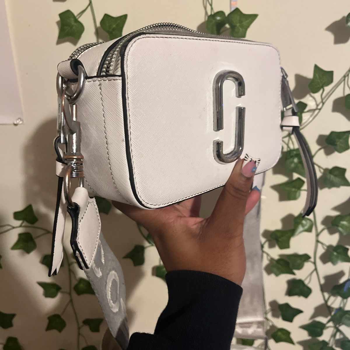 Marc by Marc Jacobs White and Silver Marc Jacob Size ONE SIZE - 2 Thumbnail