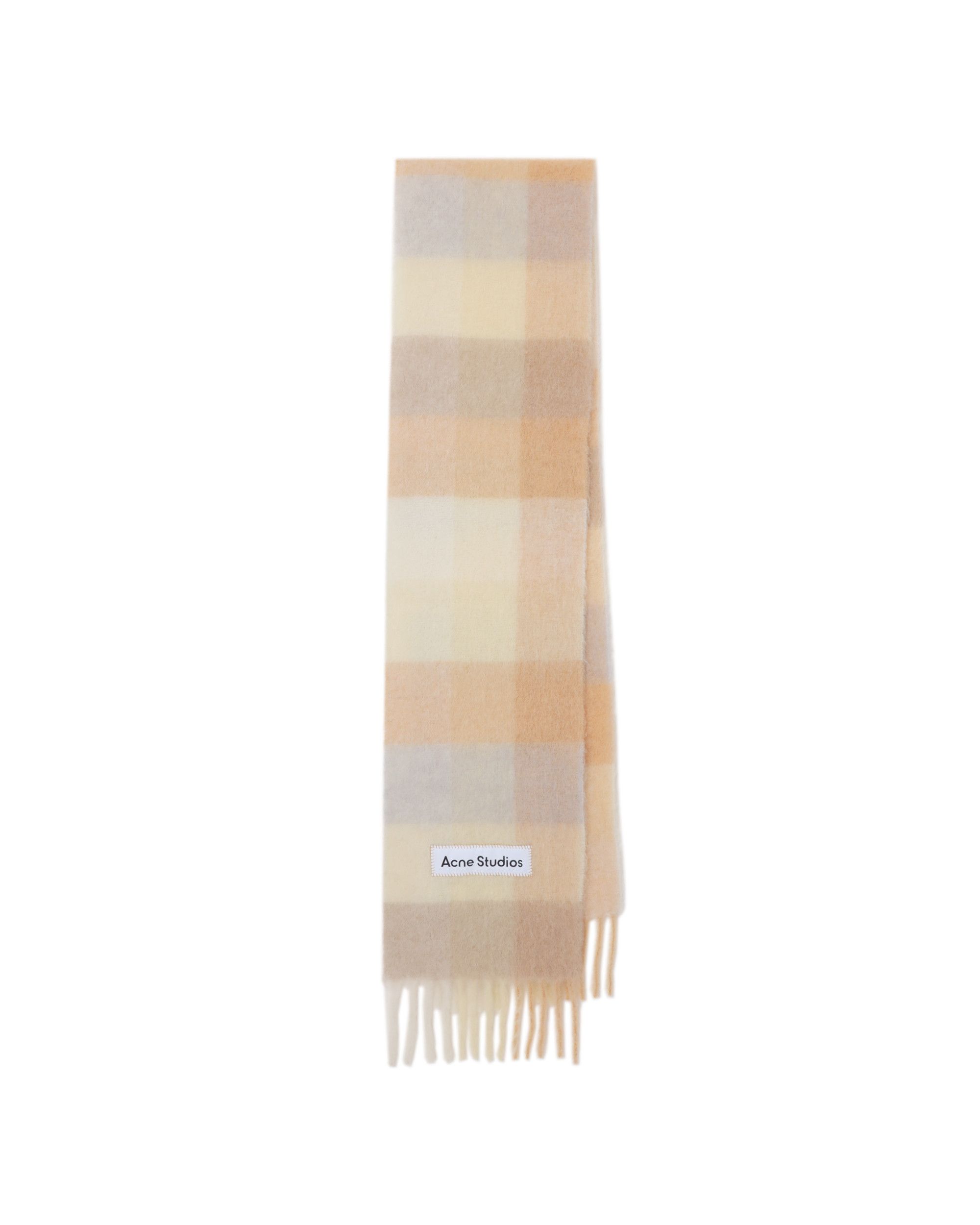 Acne Studios Acne Studios Ornament Fringe Plaid Scarf Size ONE SIZE - 1 Thumbnail