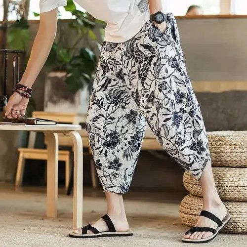 Hajaruku Cotton Linen Pants