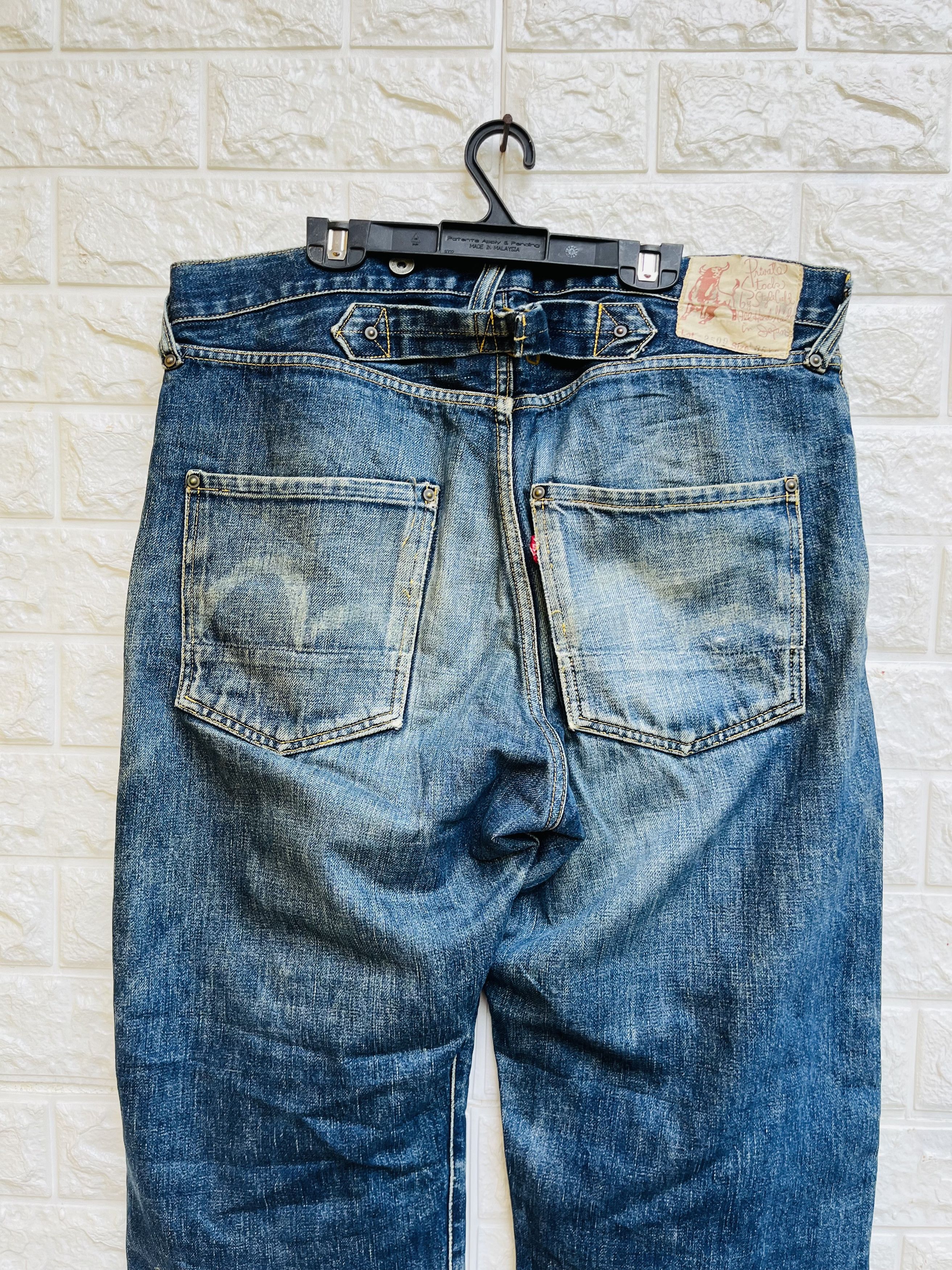 Japanese Brand × Vintage Vintage 90s Evis Evisu Japanese Designer Fashion Style Size US 34 / EU 50 - 8 Thumbnail
