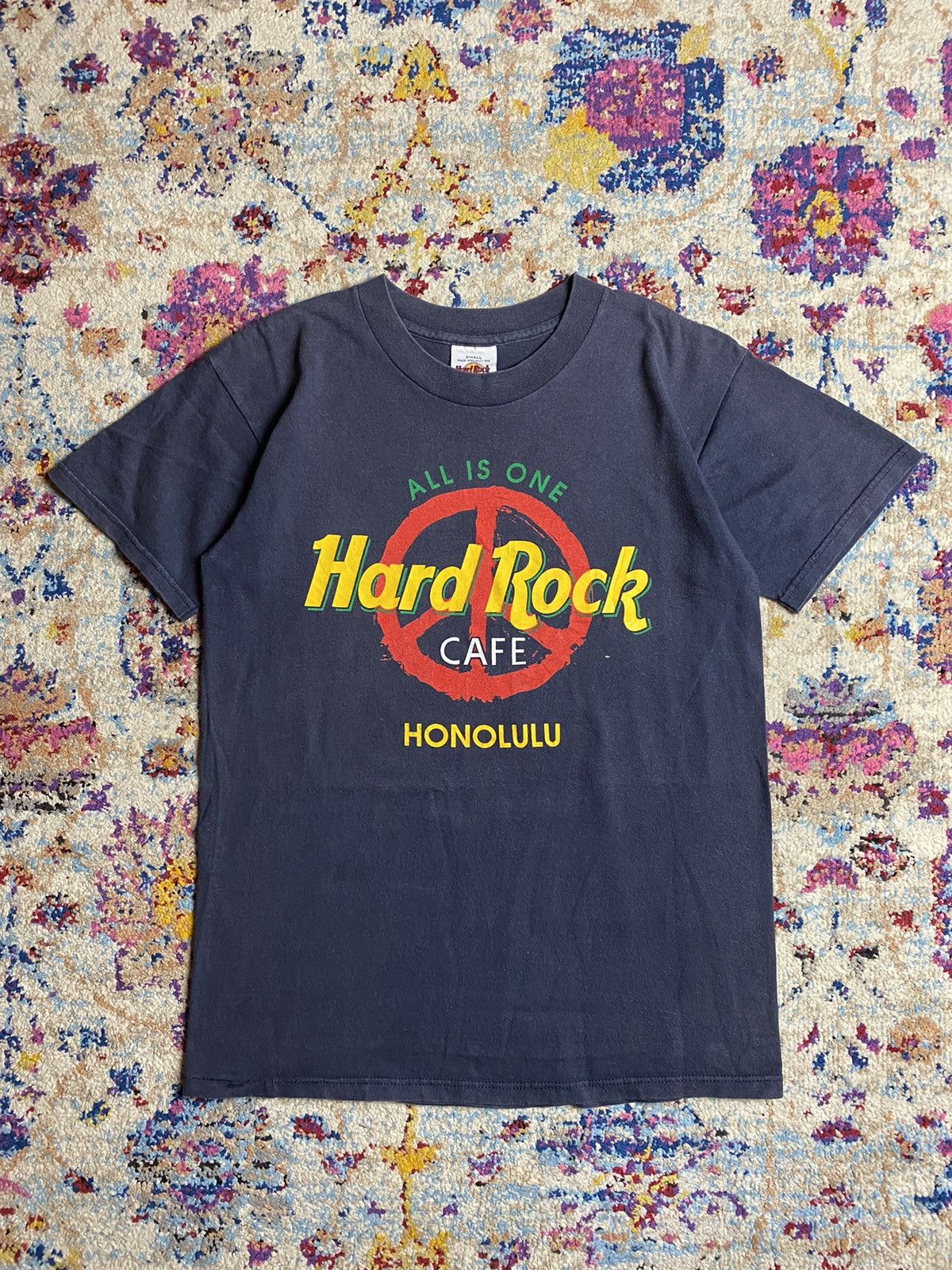 Hard Rock Cafe 1996 Hard Rock Cafe Honolulu Hawaii Babylon SS T Shirts Size US S / EU 44-46 / 1 - 1 Thumbnail