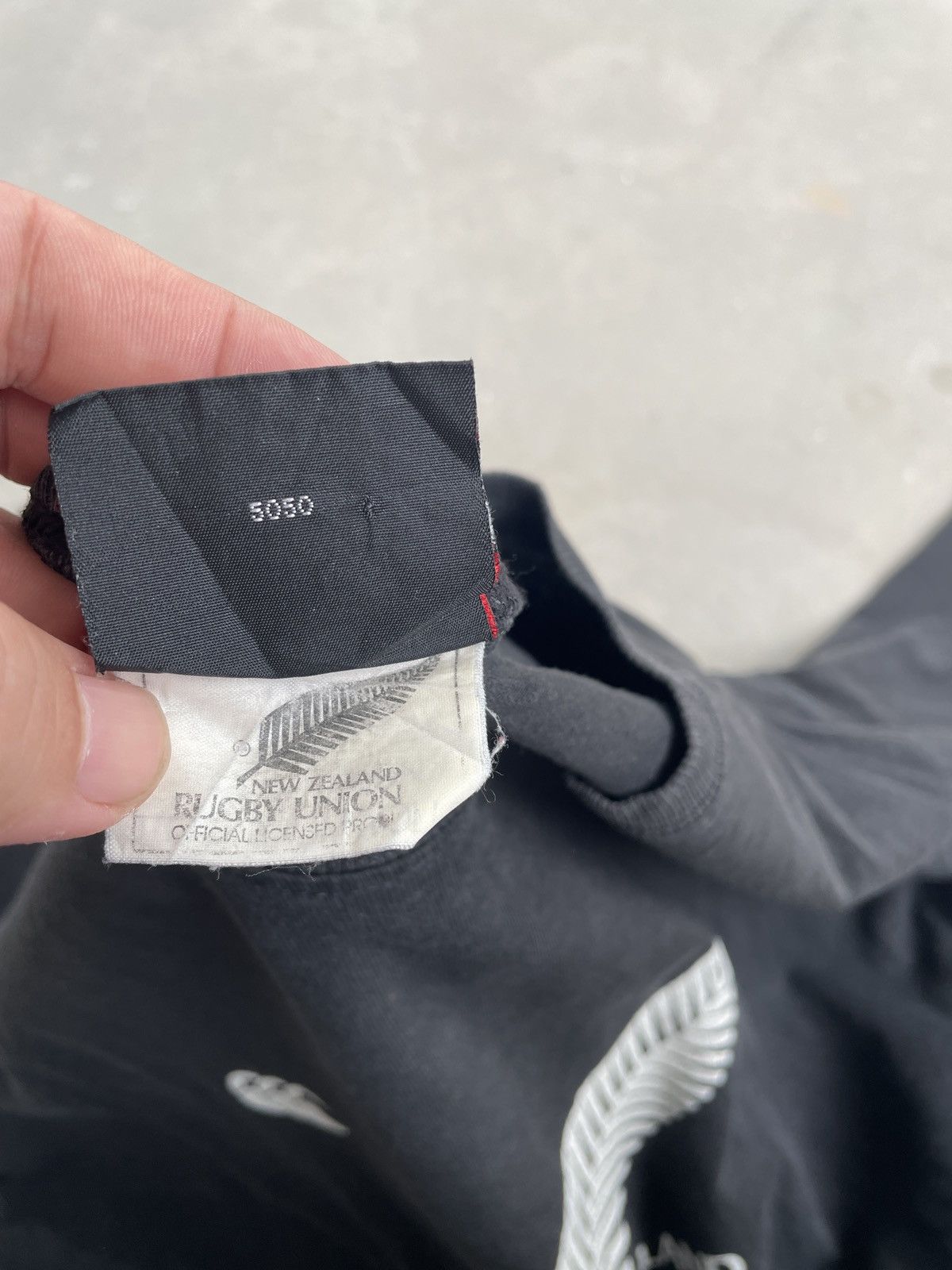 Canterbury of New Zealand × Vintage VINTAGE CANTERBURY ALL BLACKS TEE Size US M / EU 48-50 / 2 - 4 Thumbnail