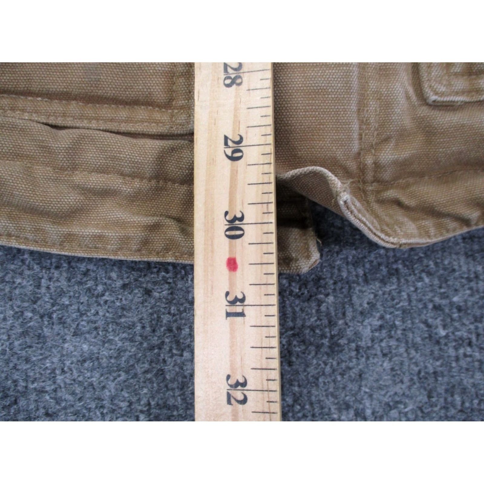 Carhartt Carhartt Jacket Mens 2XLT Beige Chore Coat Sherpa Lined Outdoors Work J184 CML Jacket 2XLT Brown Full Zip Cotton Canvas Windbreaker Mens Size US XXL / EU 58 / 5 - 4 Thumbnail