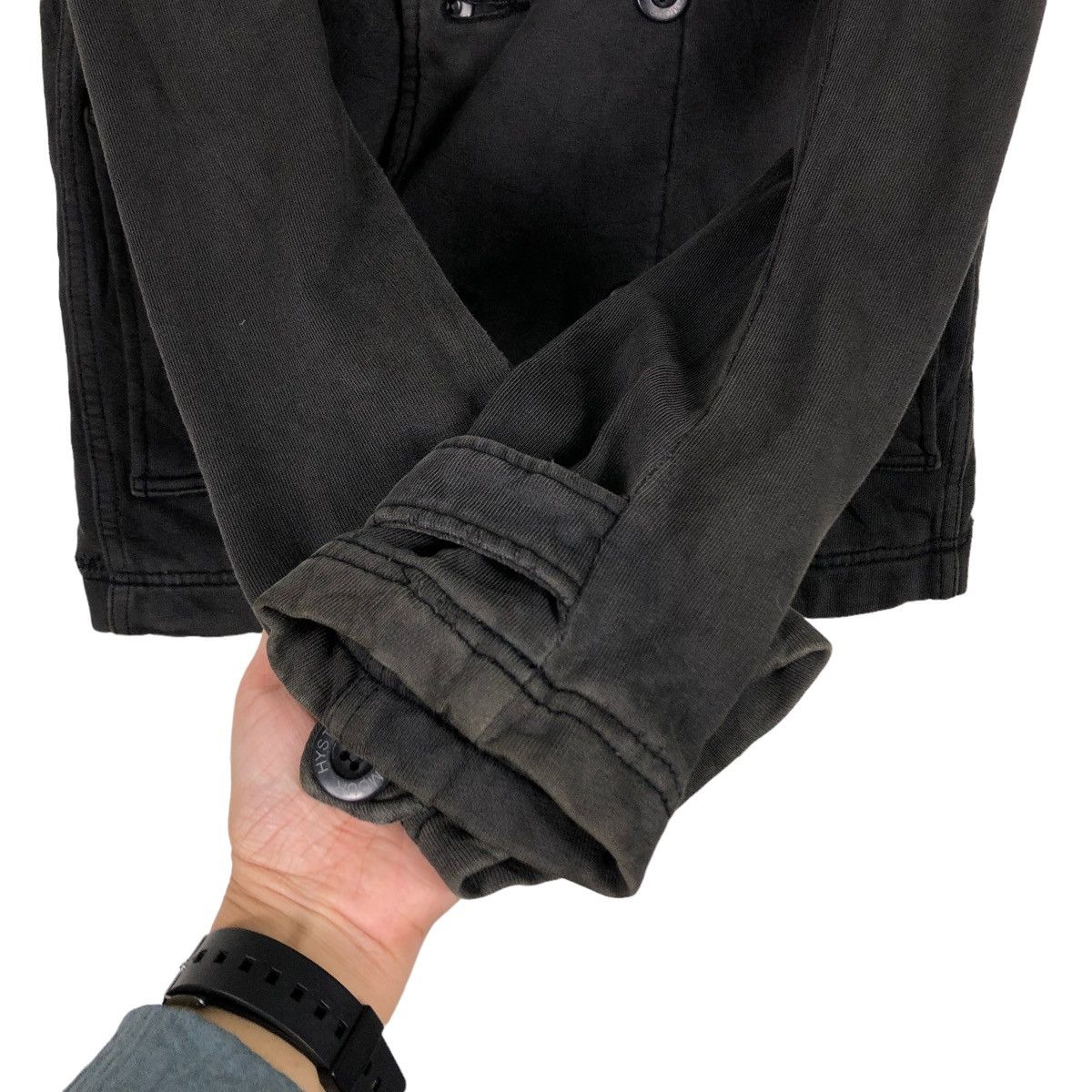 Hysteric Glamour 🔥Vtg Wool Double Breast Biker Jacket HG Hysteric Glamour Size US S / EU 44-46 / 1 - 13 Thumbnail