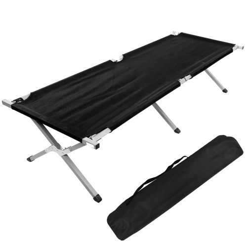 Designer × Homemade YSSOA Folding Camping Cot with Storage Bag for Adults, Porta Size US L / EU 52-54 / 3 - 1 Thumbnail