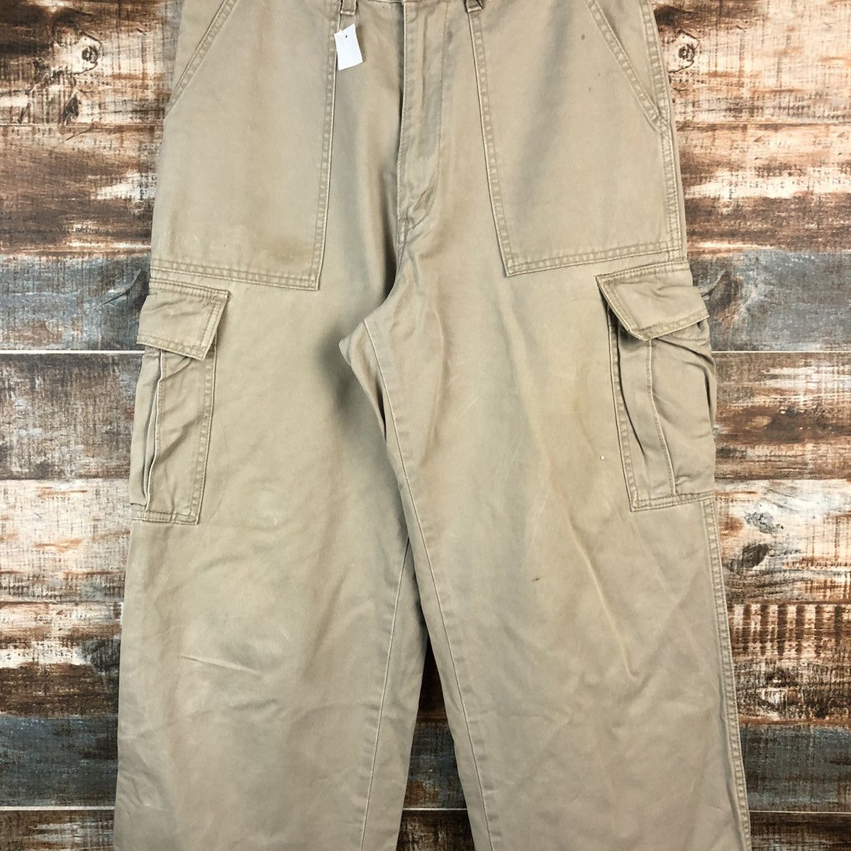 Japanese Brand Edwin Brown utility tactical Cargo Multipocket Pants #A2540 Size US 30 / EU 46 - 5 Thumbnail