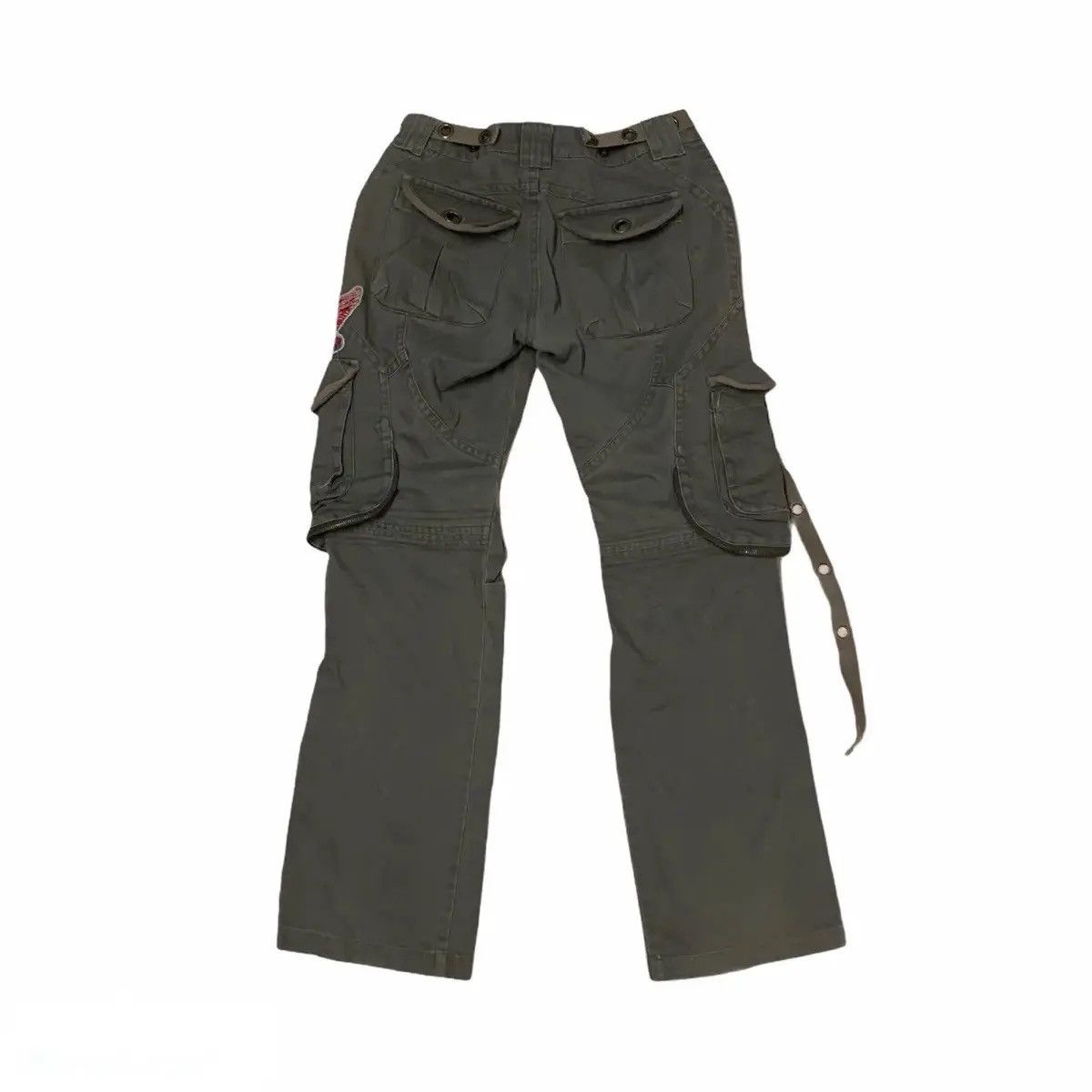 If Six Was Nine H-Boy Designed in Italy W29 L31 Bondage MultiZipper Pants Size US 29 - 2 Thumbnail