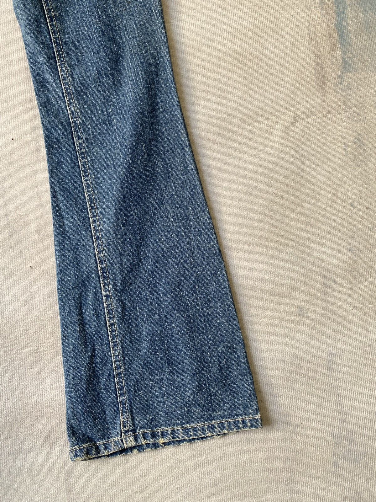 Japanese Brand × Tornado Mart 1990’s Miss Artemis Tribal Design Flare Denim Size US 29 - 17 Thumbnail