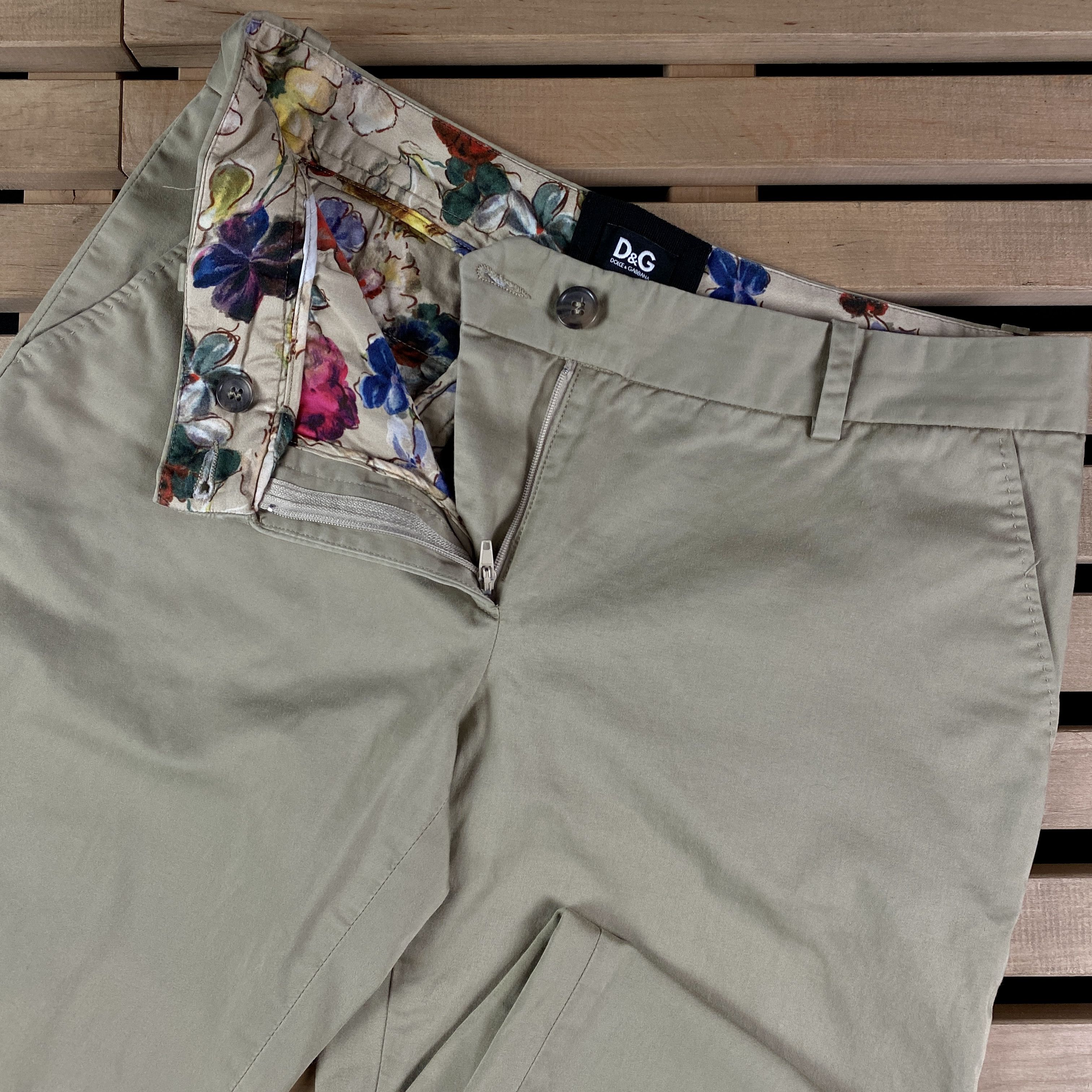 Dolce & Gabbana Mens Pants Dolce Gabbana Chinos Size 40 Size US 40 / EU 56 - 4 Thumbnail