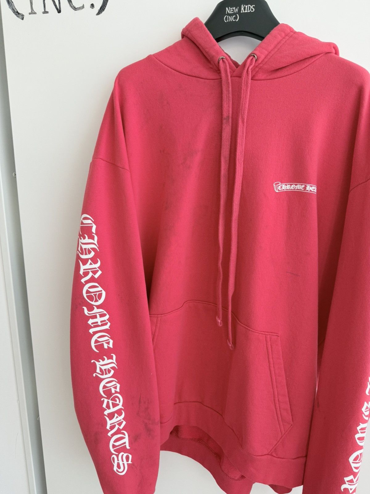 Chrome Hearts Chrome Hearts Red Scroll hoodie Size US XL / EU 56 / 4 - 2 Thumbnail