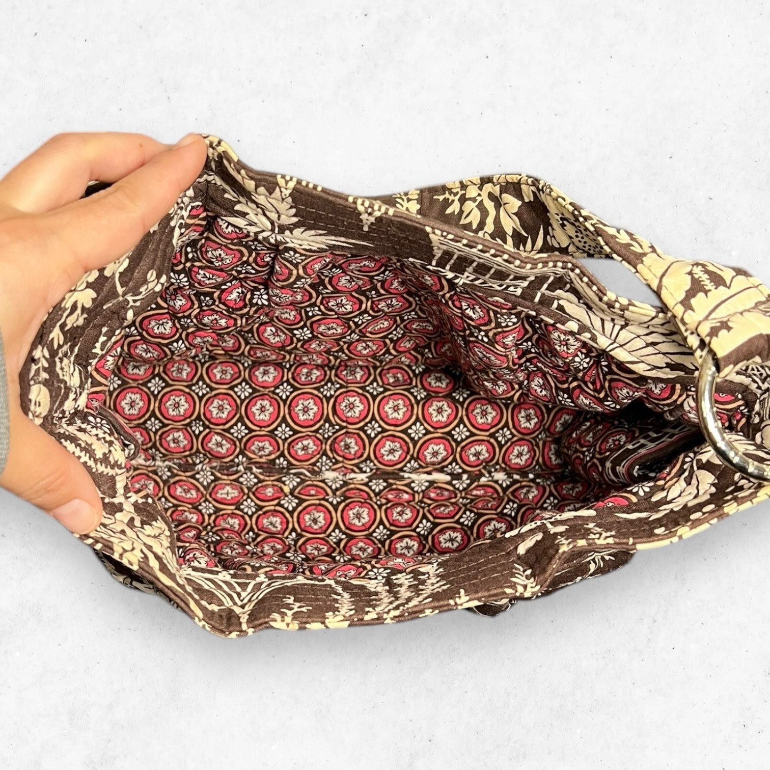 Vera Bradley Vera Bradley Imperial Toile Retired Pattern 2009 Hobo Tote Size ONE SIZE - 3 Thumbnail