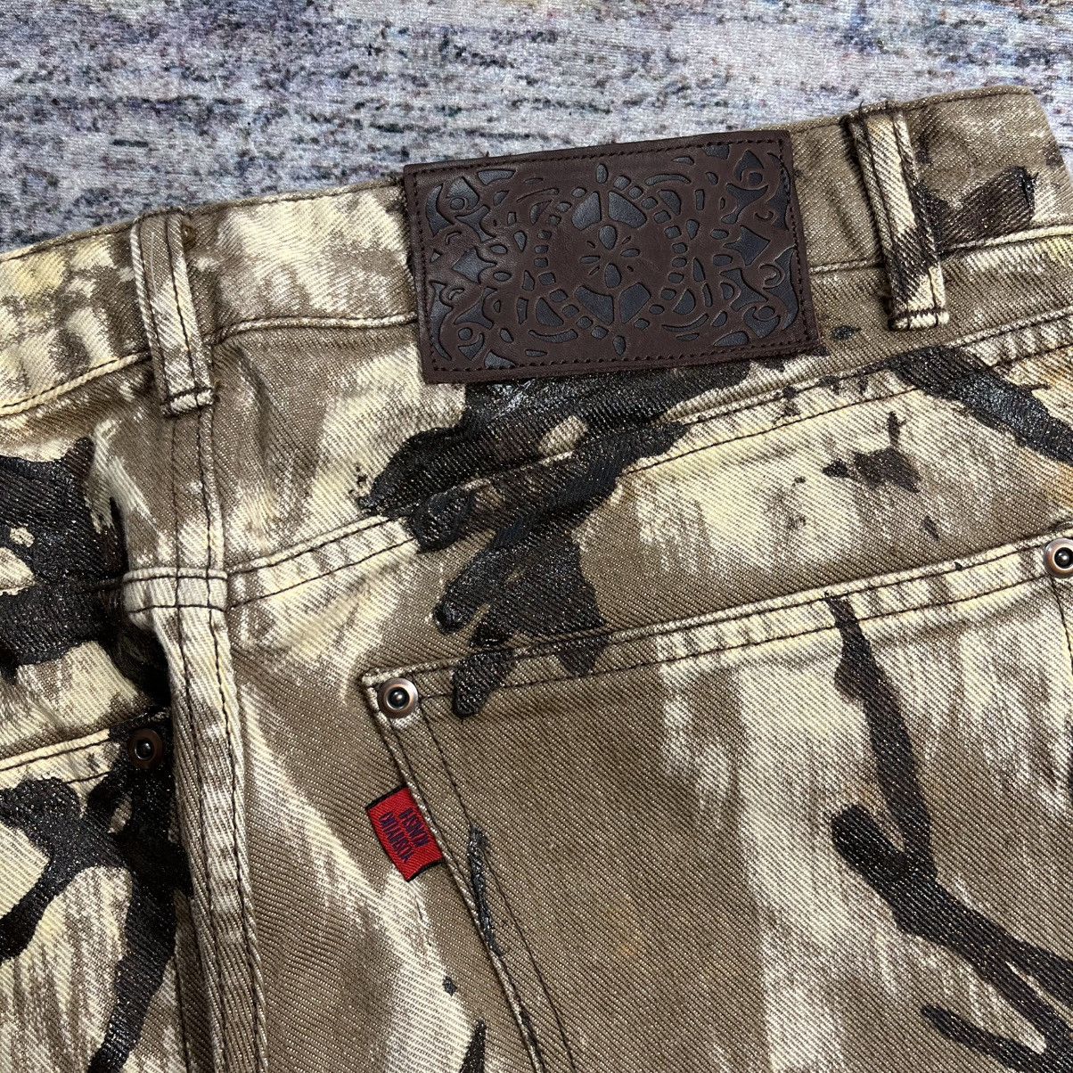 Hysteric Glamour × Yoshiyuki Konishi Archive Yoshiyuki Konishi splatter bleach denim pants Size US 32 / EU 48 - 9 Thumbnail