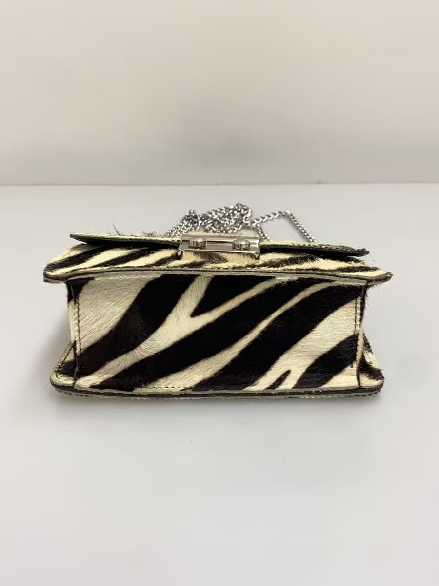 Comme des Garcons × Junya Watanabe Zebra Chain Fur Shoulder Bag Size ONE SIZE - 4 Thumbnail