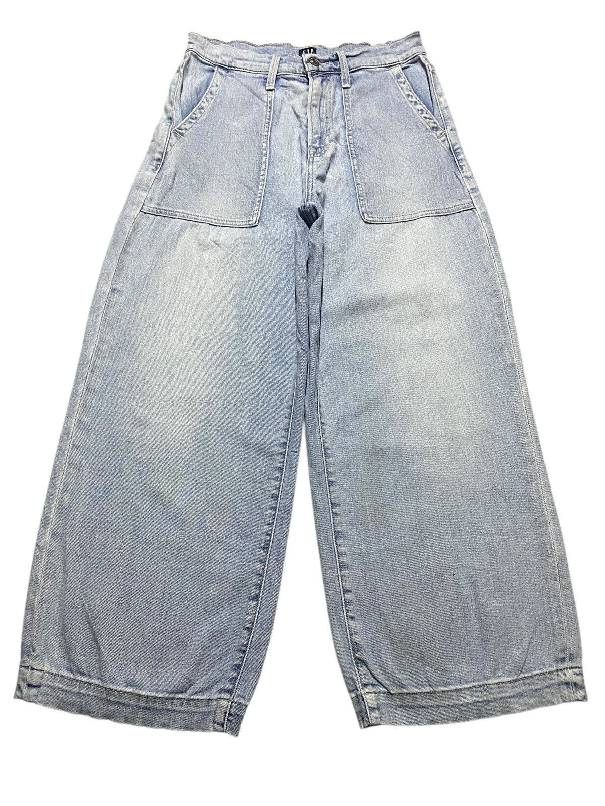 Gap Vintage Gap Denim Light Wash Like Jnco Baggy Jeans Size US 28 / EU 44 - 1 Thumbnail
