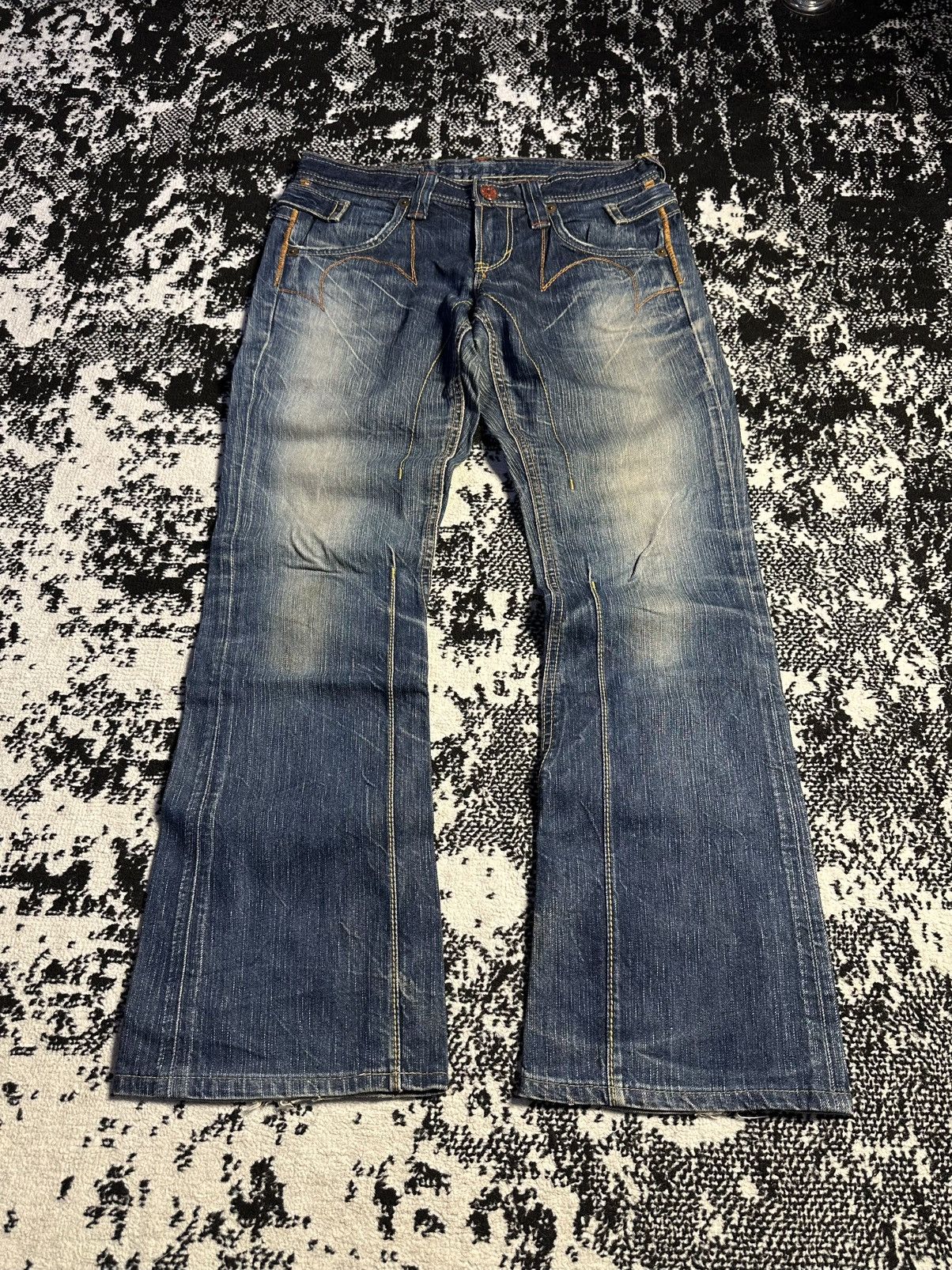 Edwin 503 Blue Trip Jeans | Grailed