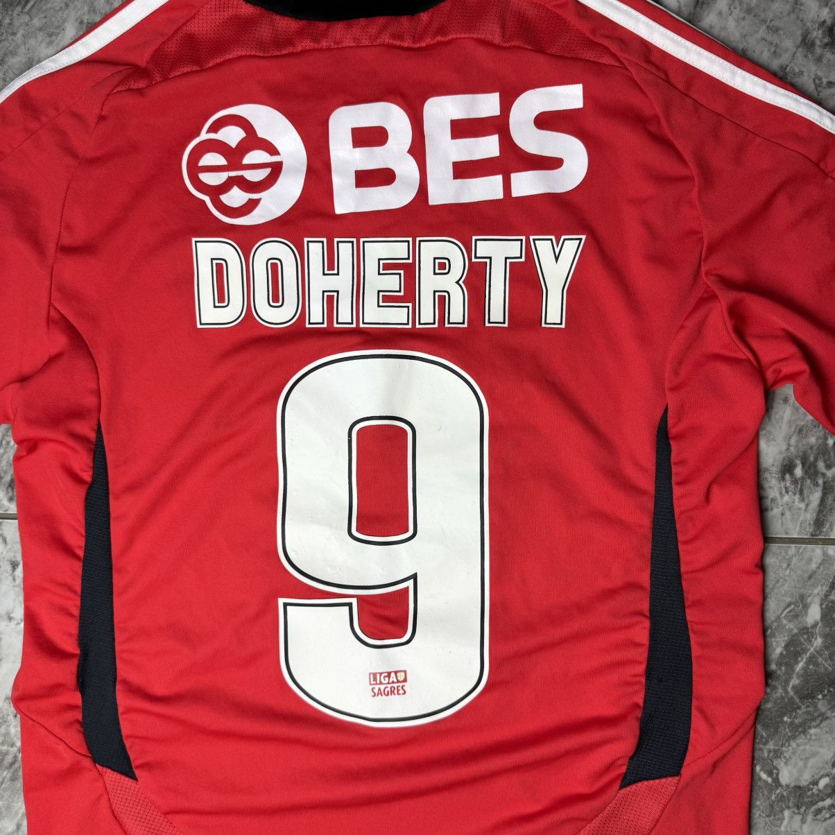 Adidas × Vintage Benfica 2008-09 Adidas Men’s Soccer Football Home Jersey Size US M / EU 48-50 / 2 - 11 Thumbnail