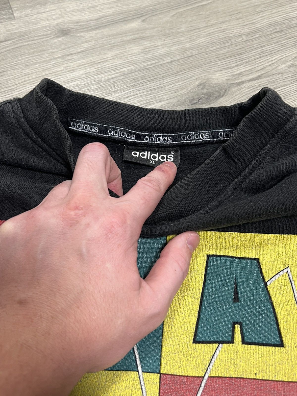 Adidas × Vintage Adidas F. C. Bayern vintage 90’s retro sweatshirt Size US XL / EU 56 / 4 - 3 Thumbnail