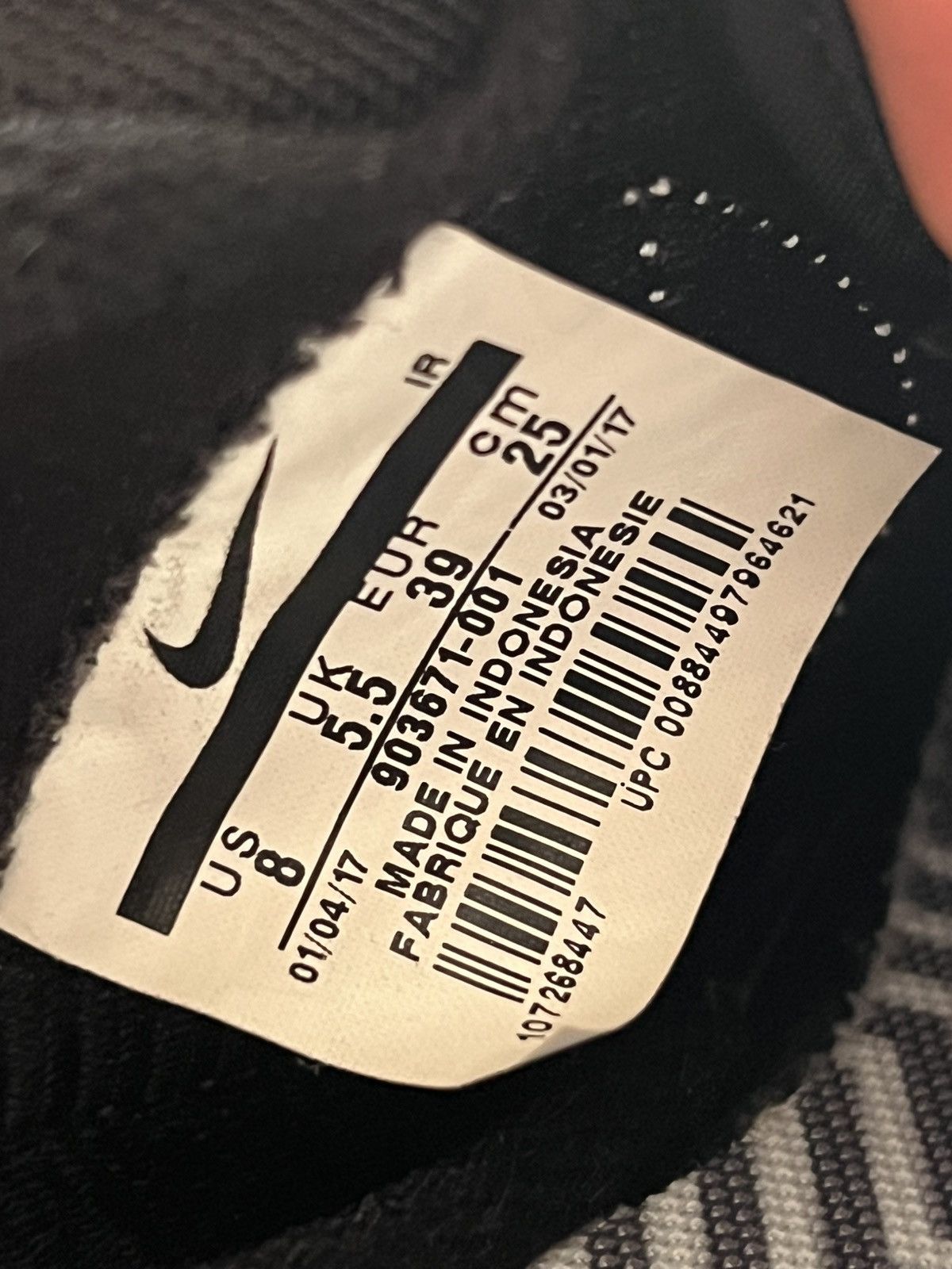 Nike Rare Nike basic Cortez Nylon “Compton” XLV Black 74 Sneakers Size US 8 / IT 38 - 17 Thumbnail