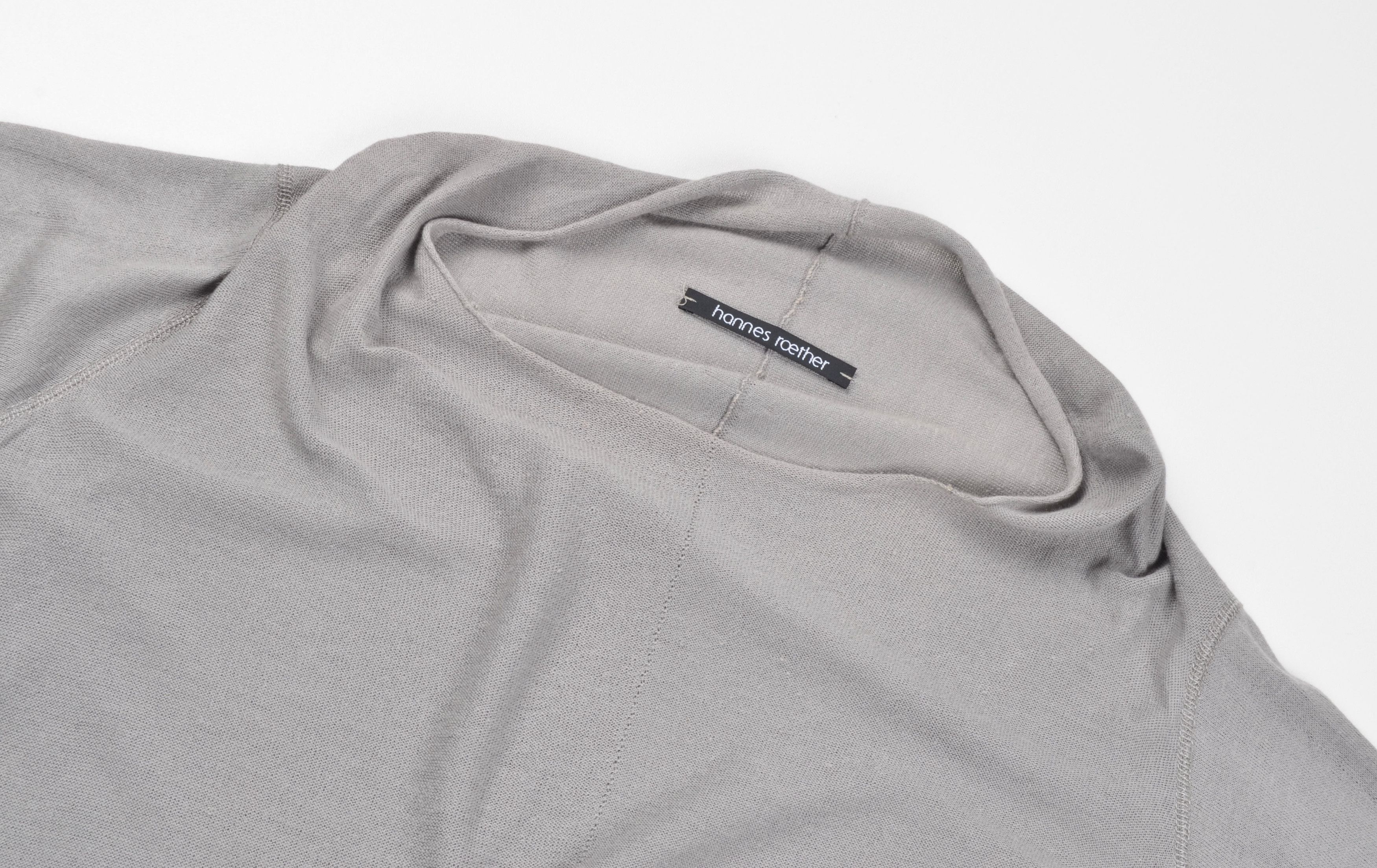 hannes roether Hannes Roether Avant Garde Oversized Linen Blend Top Size S / US 4 / IT 40 - 5 Thumbnail