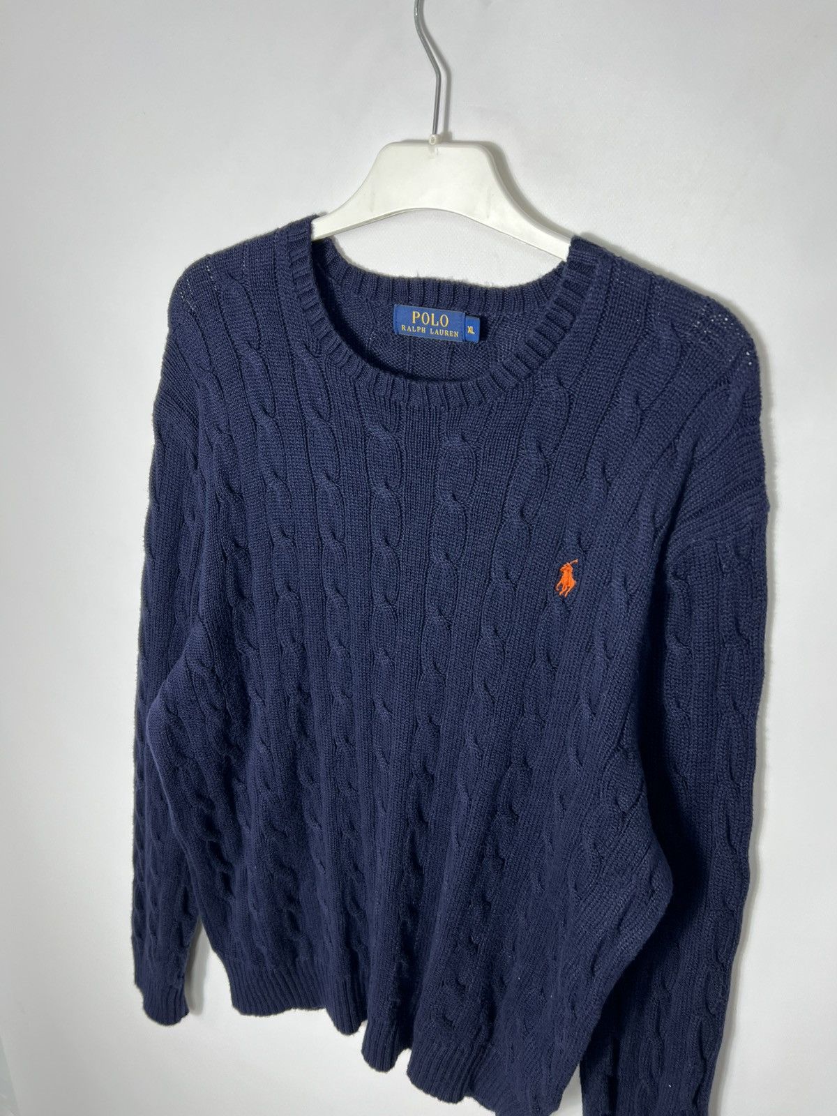 Polo Ralph Lauren Vintage streetwear y2k Polo Ralph Lauren Cable Knit Sweater Size US XL / EU 56 / 4 - 2 Thumbnail