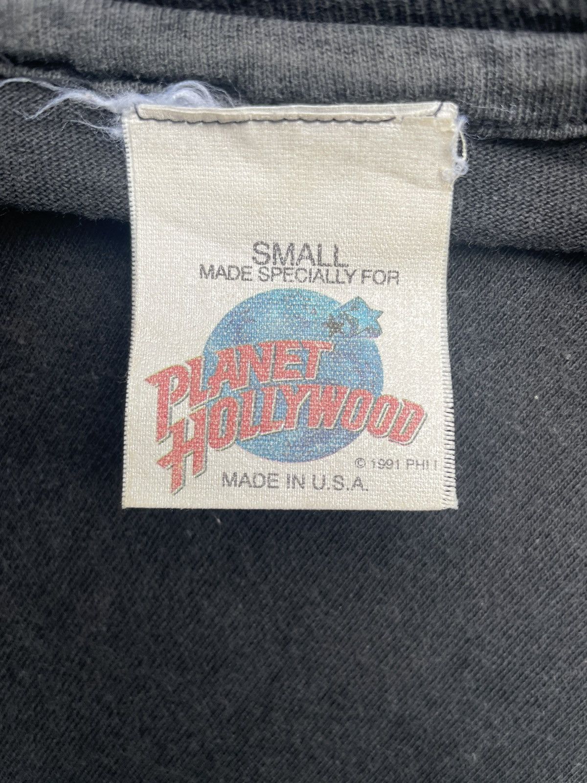 Planet Hollywood × Vintage Vintage Planet Hollywood Orlando Faded Size US M / EU 48-50 / 2 - 12 Thumbnail
