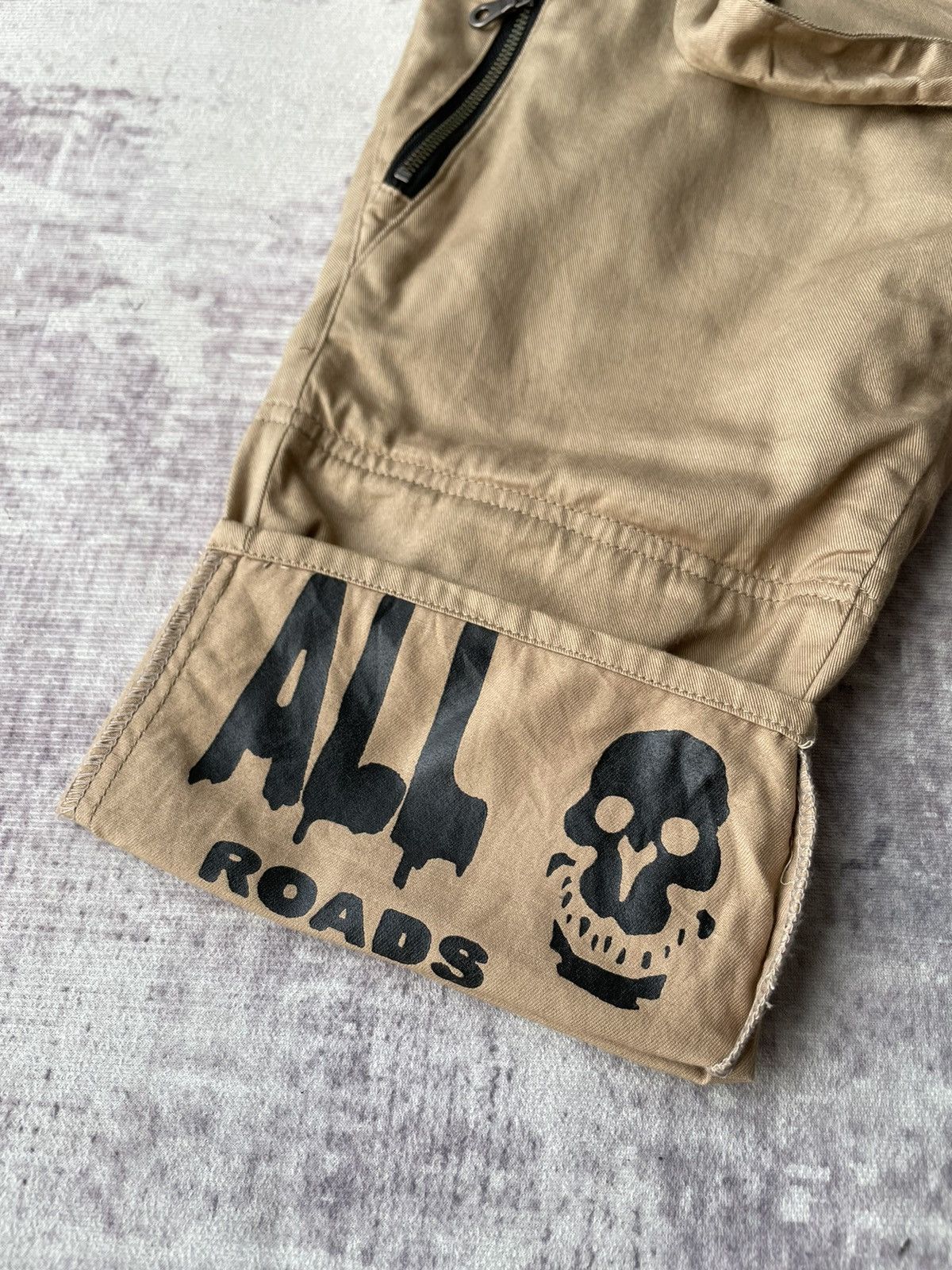 PPFM PPFM Double Waist Punk Bondage Short Pants Size US 34 / EU 50 - 5 Thumbnail