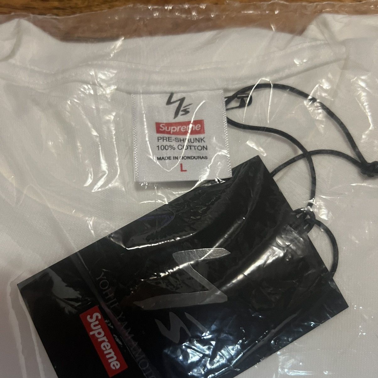 Supreme Supreme Ys By Yohji Yamamoto Star Tee White Size: L Size US L / EU 52-54 / 3 - 3 Thumbnail