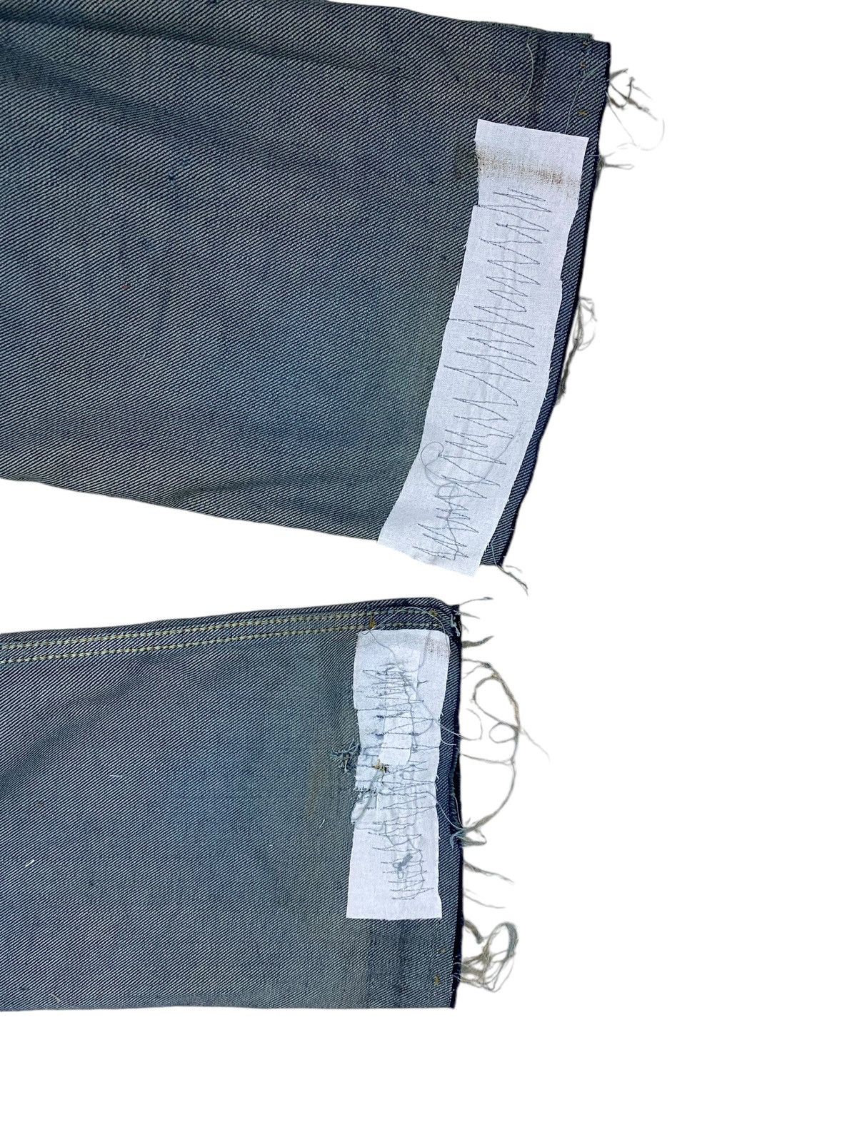 GOSTAR DE FUGA Flare Traveniti Japan Uruboro Distress Stich Denim Patchwork Size US 32 / EU 48 - 21 Thumbnail