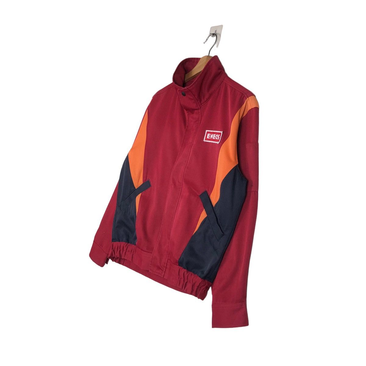 Japanese Brand 📌VINTAGE RACING WORKER JACKET ENEOS BIG LOGO SPELL OUT Size US M / EU 48-50 / 2 - 3 Thumbnail