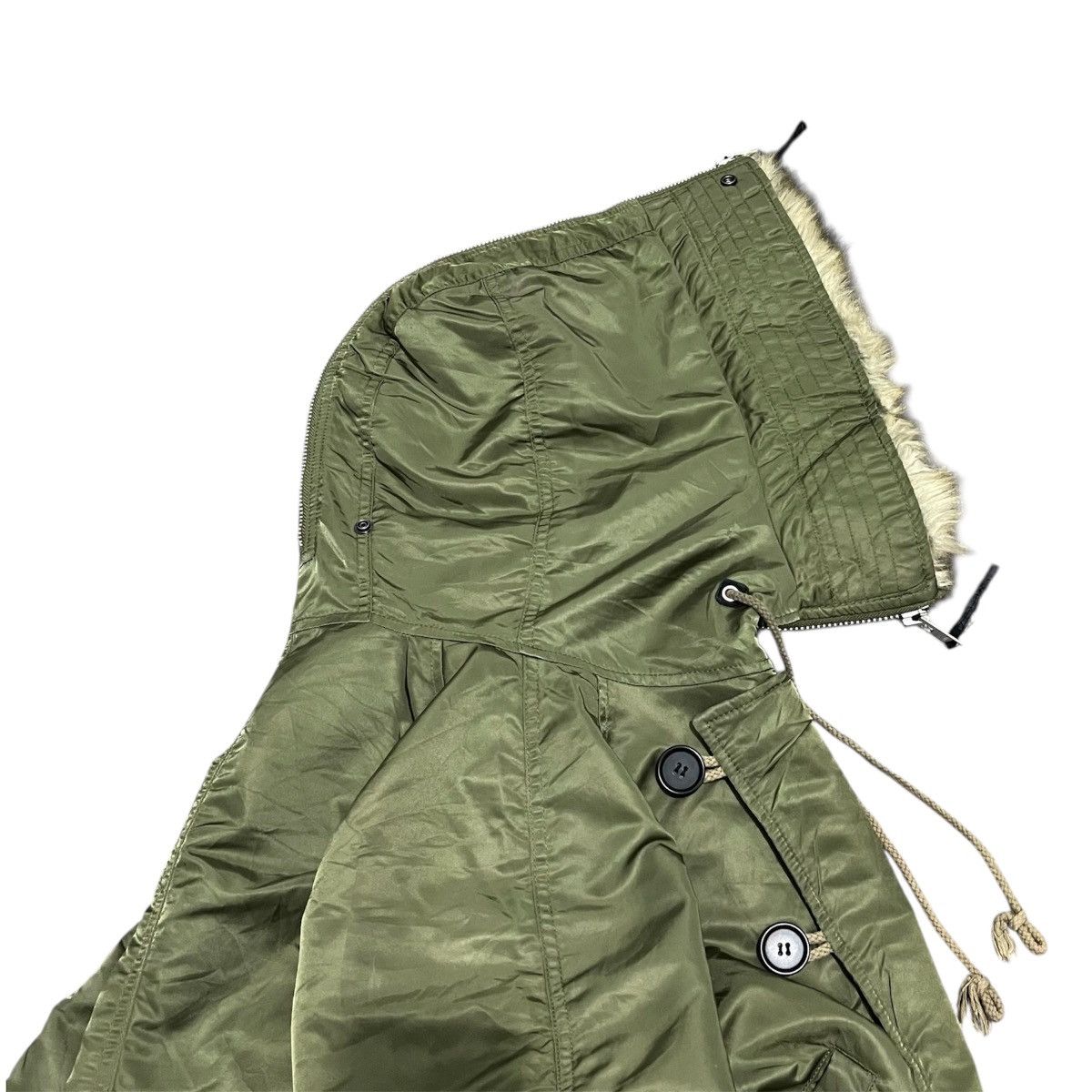 Alpha Industries Jeanasis Alternative Alpha Industries N2B Fur Bomber Jacket Size US XL / EU 56 / 4 - 12 Thumbnail