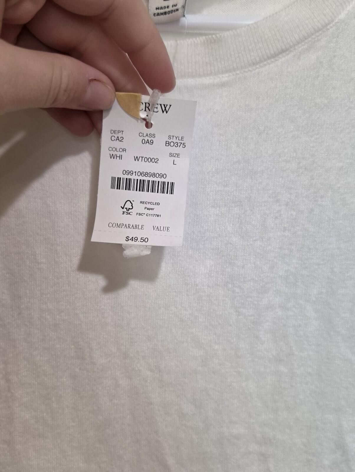 J.Crew J Crew Sweater Shell-L Size L / US 10 / IT 46 - 3 Thumbnail