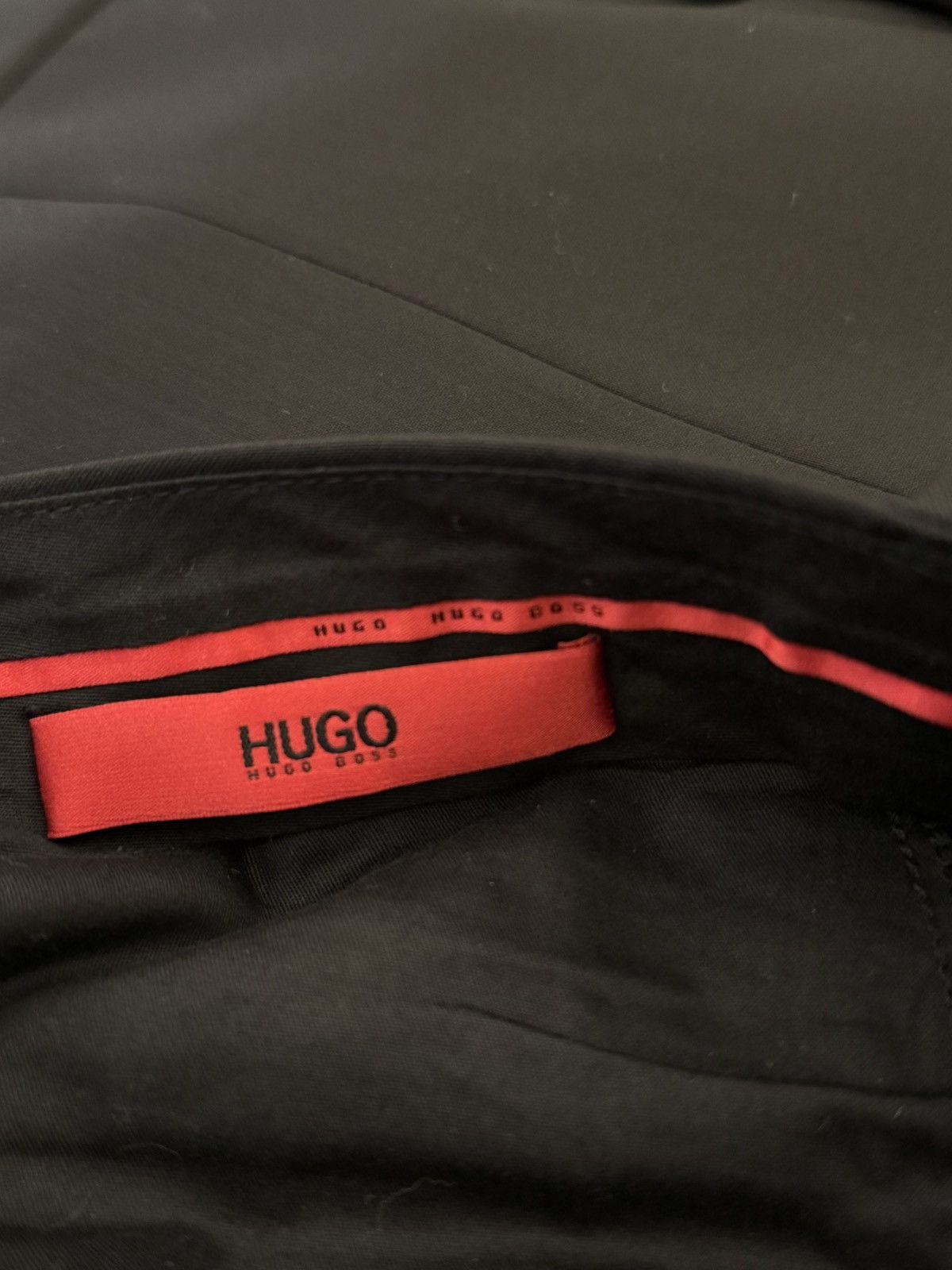 Hugo Boss Hugo Boss Griffin 1818 Black Dress Pants 34R Size 34R - 3 Thumbnail