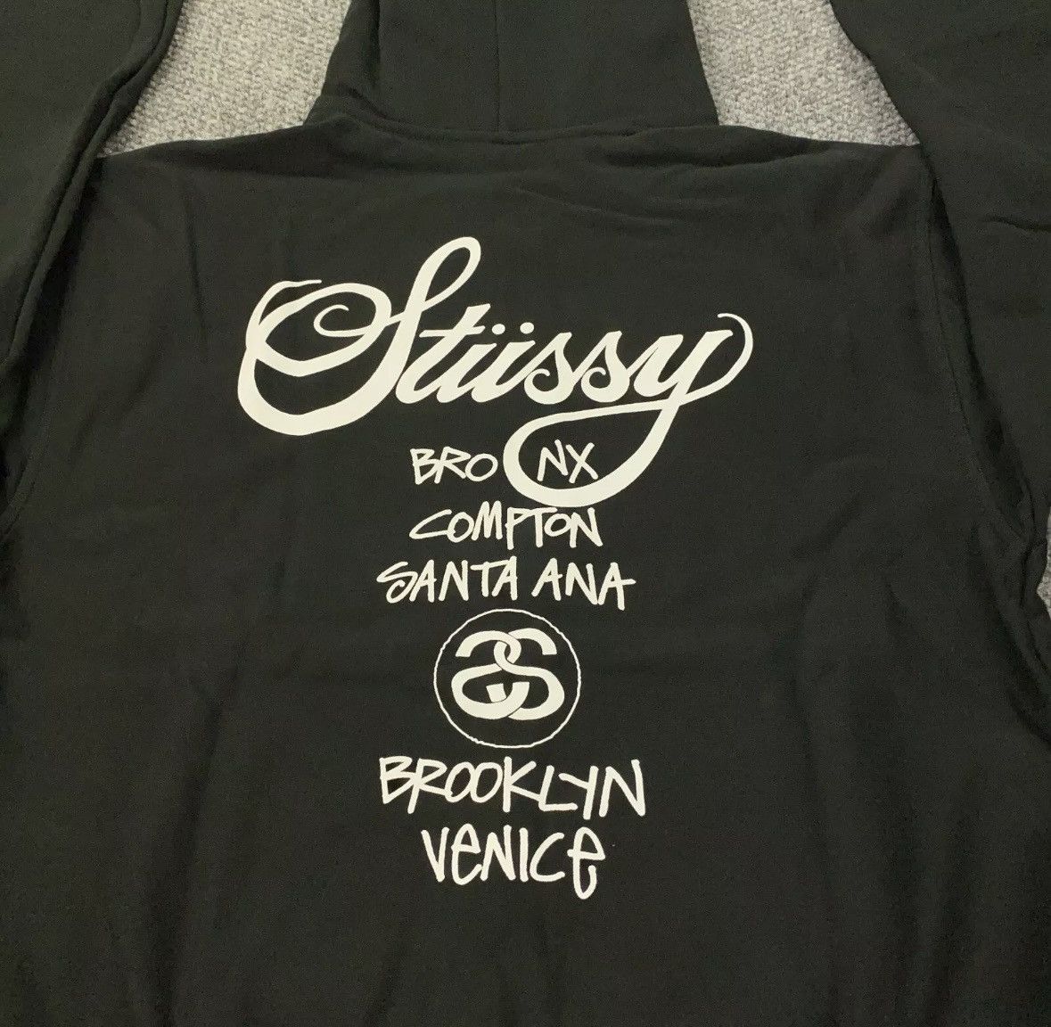 Dover Street Market × Stussy Stussy X Dover street market zip hoodie Size US XL / EU 56 / 4 - 4 Thumbnail
