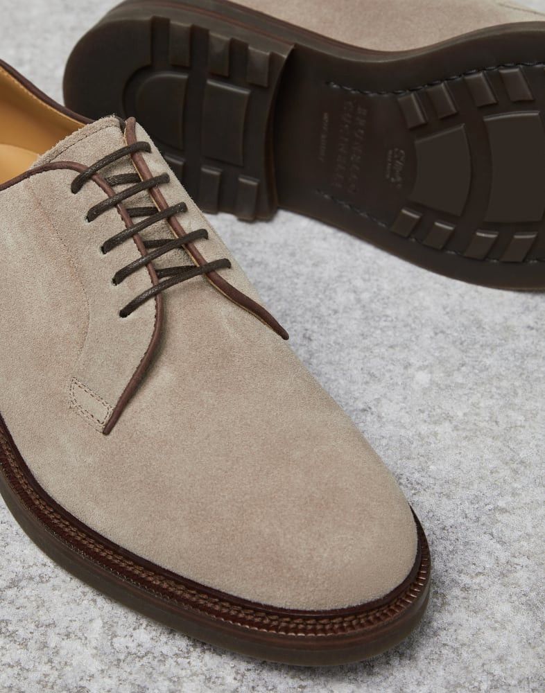 Brunello Cucinelli o1w1db10924 Shoe in Beige Size US 10 / EU 43 - 5 Thumbnail