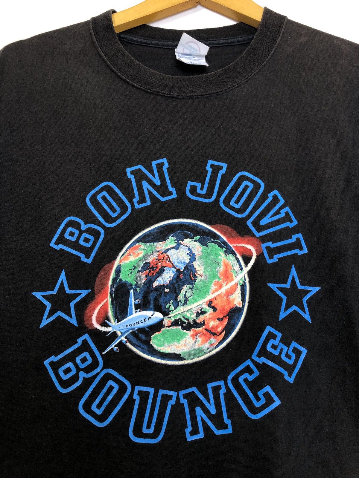 Band Tees × Vintage Vintage Bon Jovi Bounce World Tour 2003 T-Shirt Size US M / EU 48-50 / 2 - 2 Thumbnail