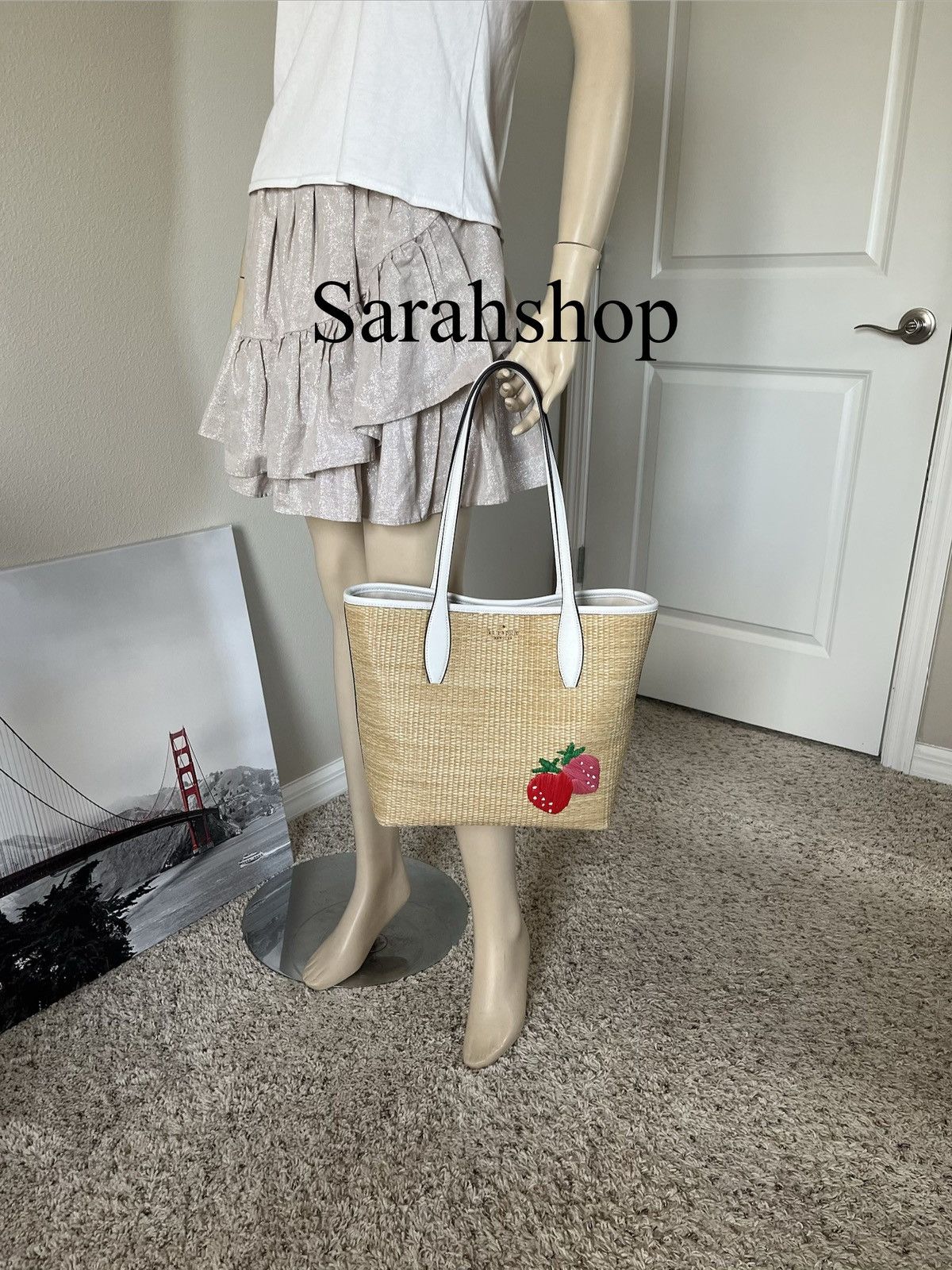 Kate Spade Kate Spade Picnic in the park small tote Size ONE SIZE - 7 Thumbnail