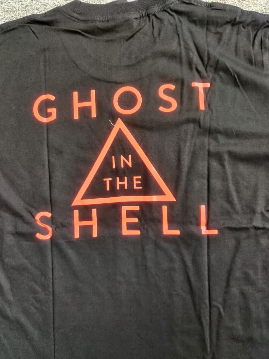 Anime Ghost in the Shell Graphic T-shirt Large Black Size US L / EU 52-54 / 3 - 4 Thumbnail