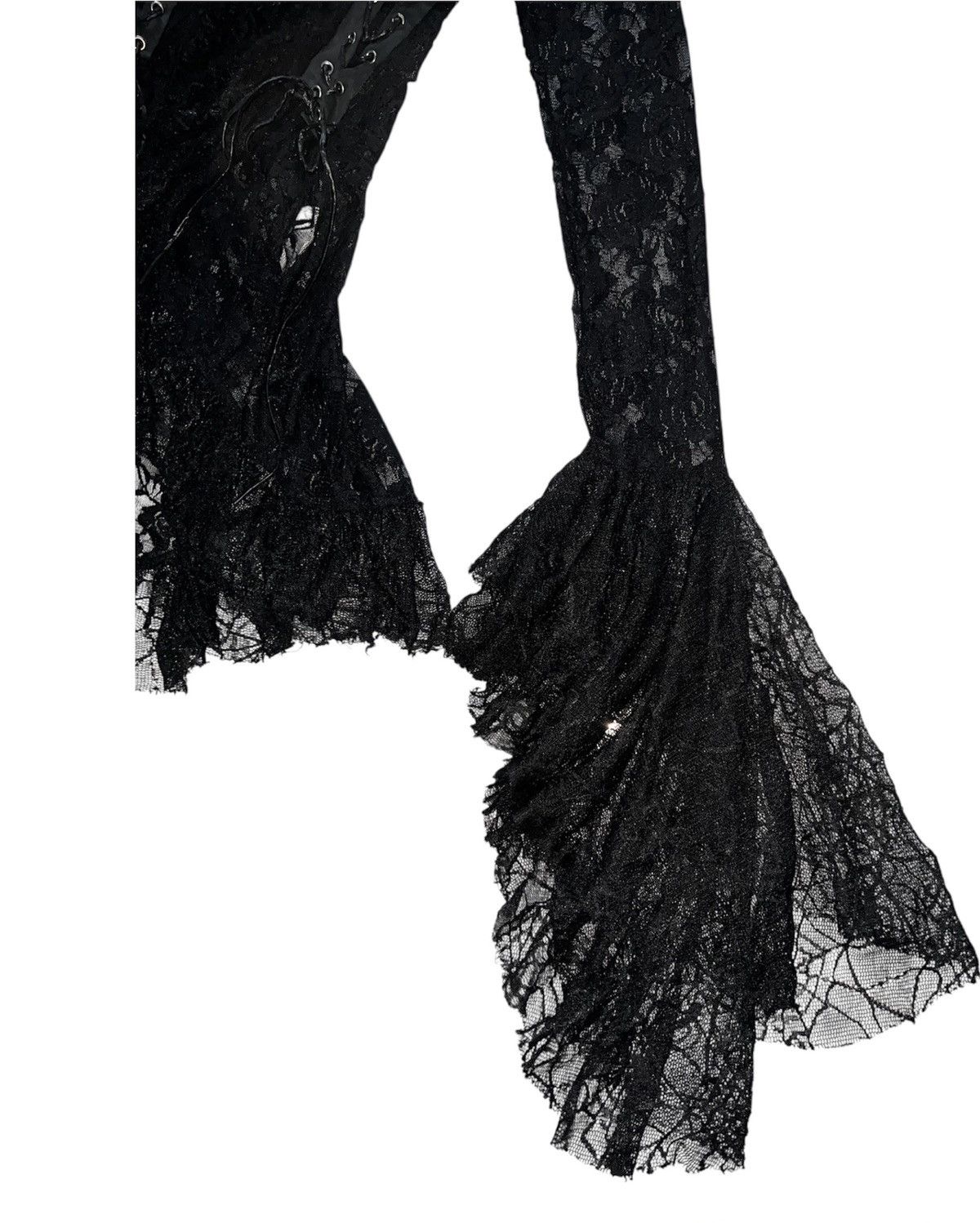 If Six Was Nine Dark romantic princess goth lace top 🧛🏻‍♀️🖤 Size S / US 4 / IT 40 - 7 Thumbnail