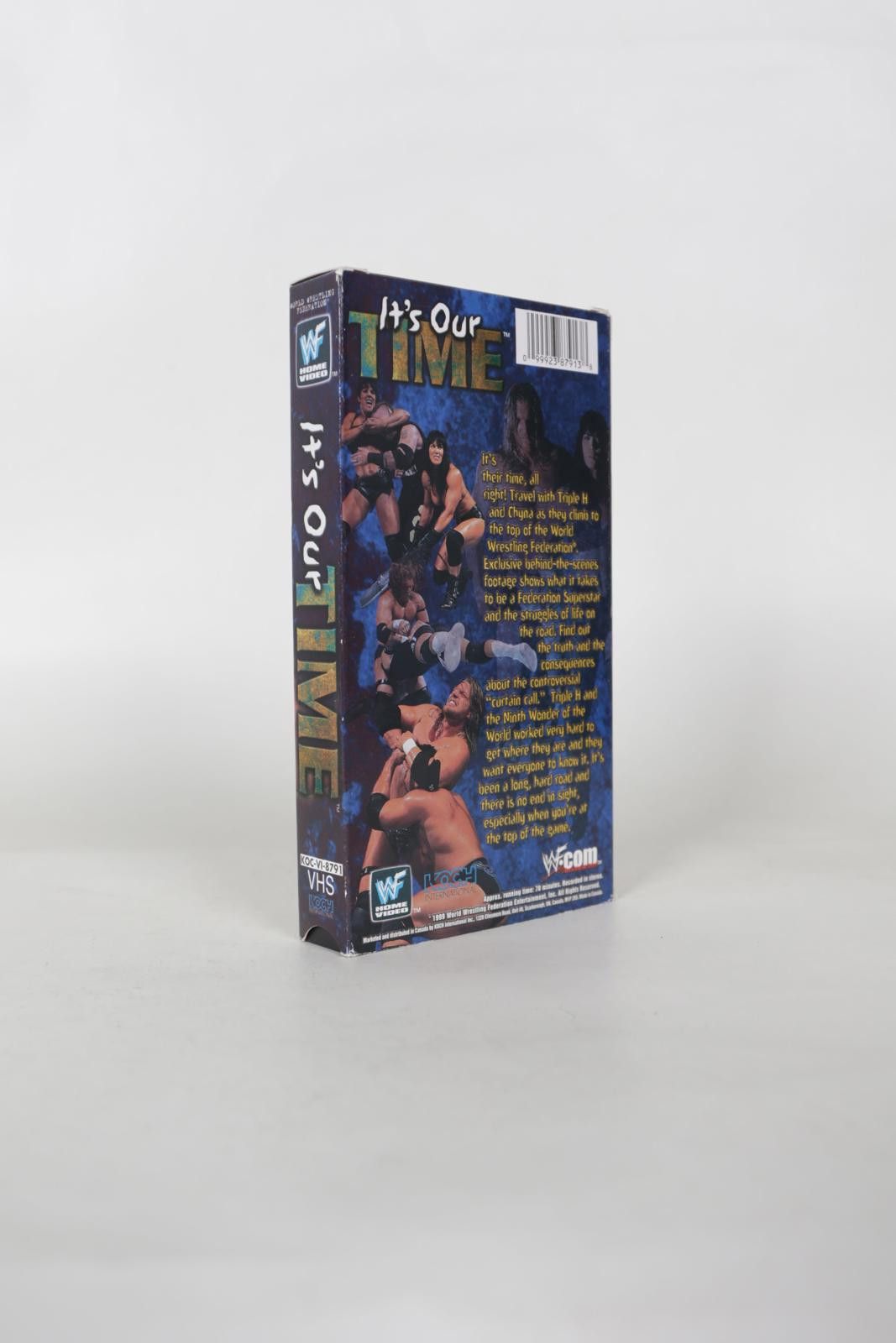 WWF 99' WWF It's Our Time Chyna & Triple H VHS Tape Size ONE SIZE - 2 Thumbnail